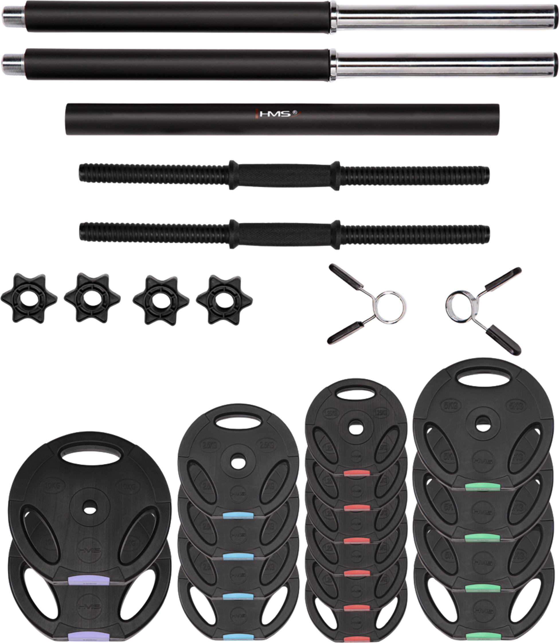 NORTHIX, 62 Kg Composite Weight Set &ndash; 3 Parts