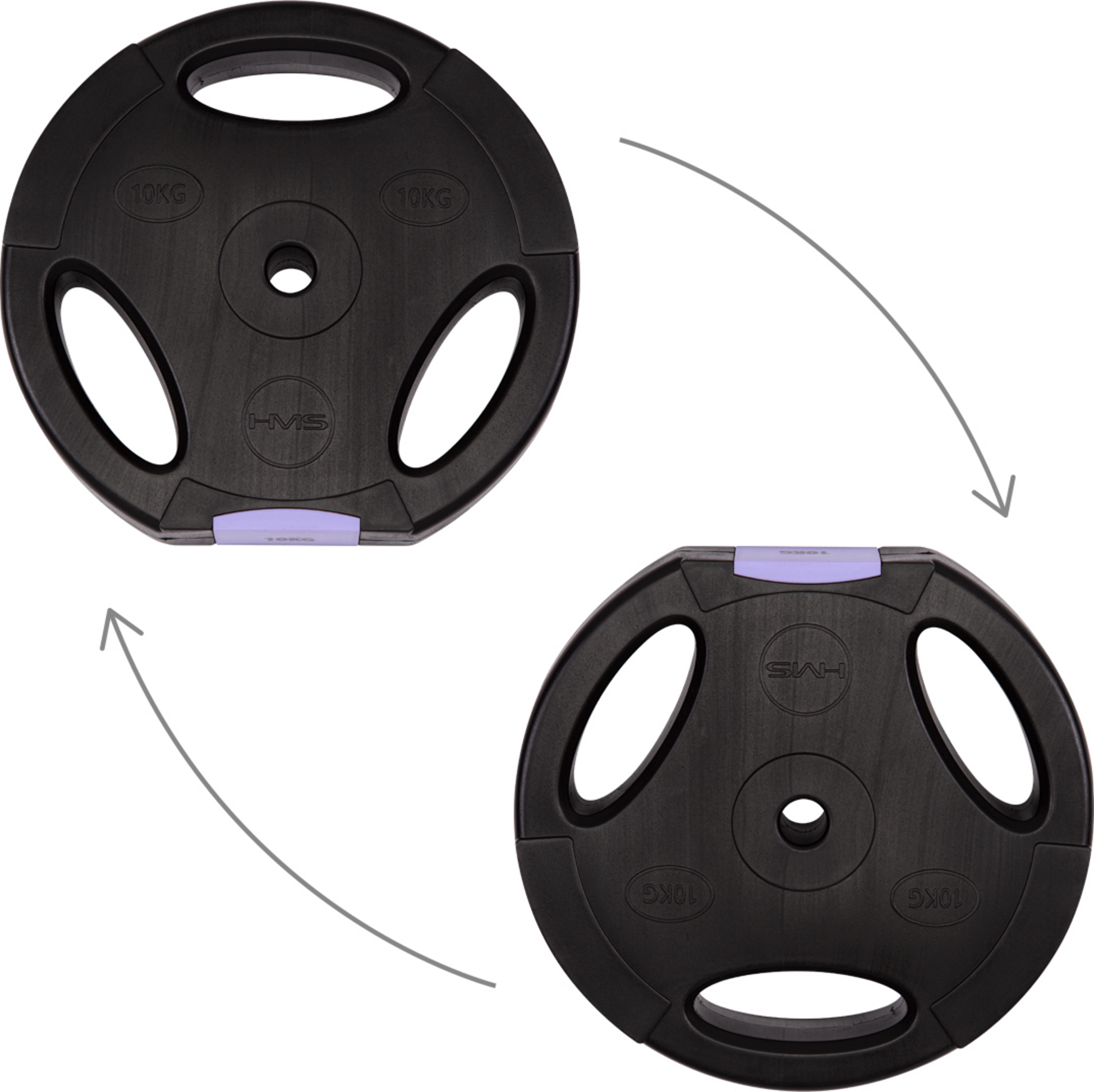 NORTHIX, 62 Kg Composite Weight Set &ndash; 3 Parts