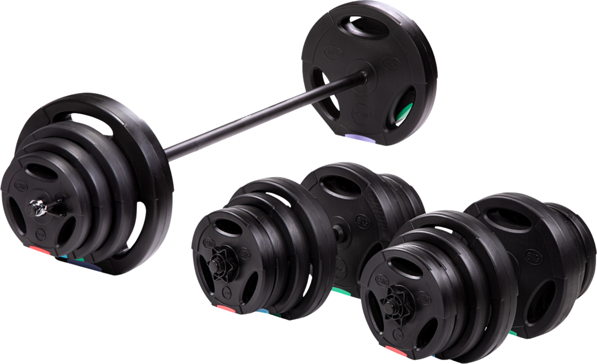 NORTHIX, 62 Kg Composite Weight Set &ndash; 3 Parts