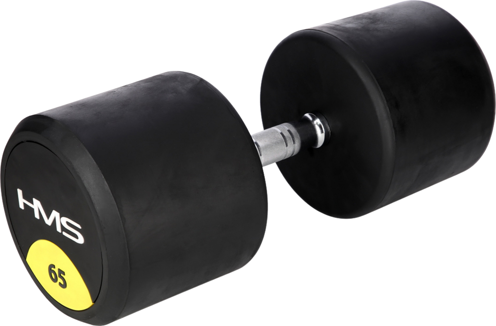 NORTHIX, 65 Kg Rubber Dumbbell &ndash; Heavy Duty Fitness Equipment