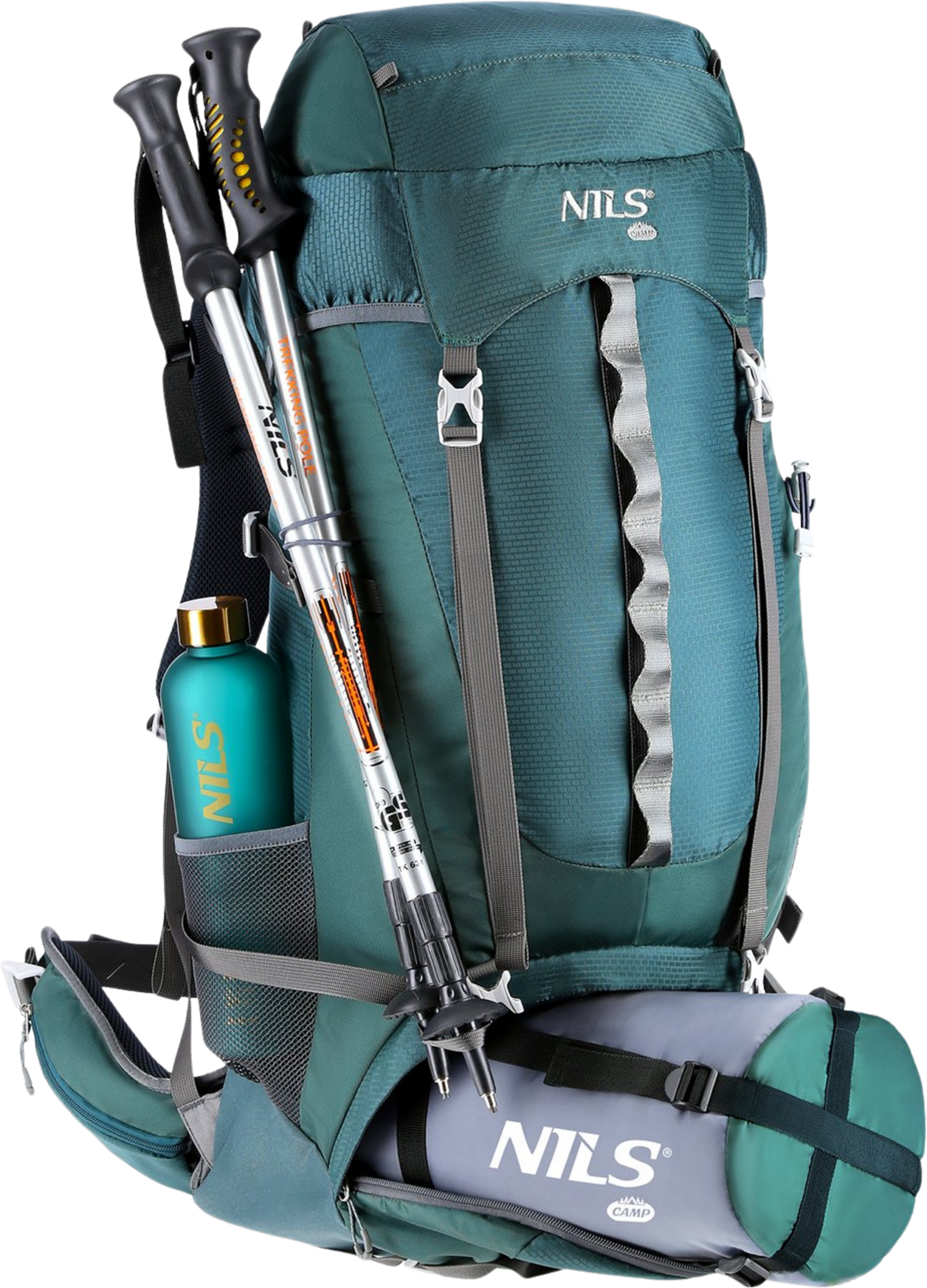 NORTHIX, 65l Green Tourist Backpack &ndash; Lightweight, Durable