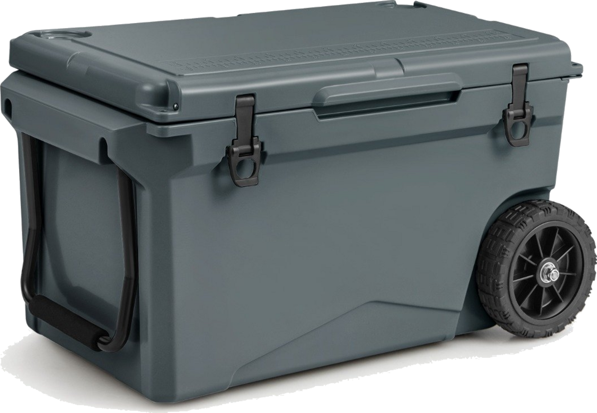 NORTHIX, 71l Insulated Box With Bottle Opener  Handle  Wheels Portable Cooler Heat Container Gray