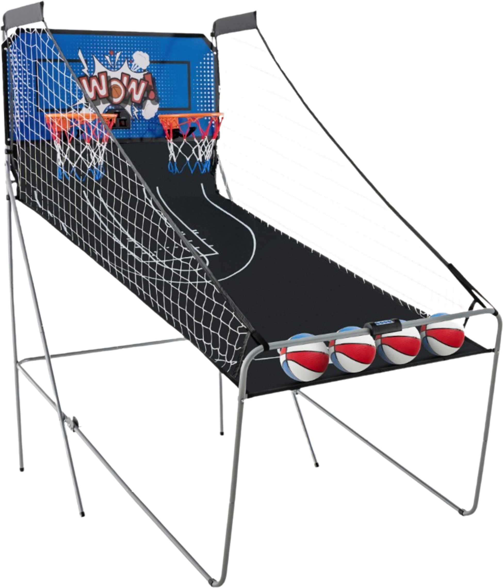 NORTHIX, 8-in-1 Foldable Electronic Basketball Arcade Game