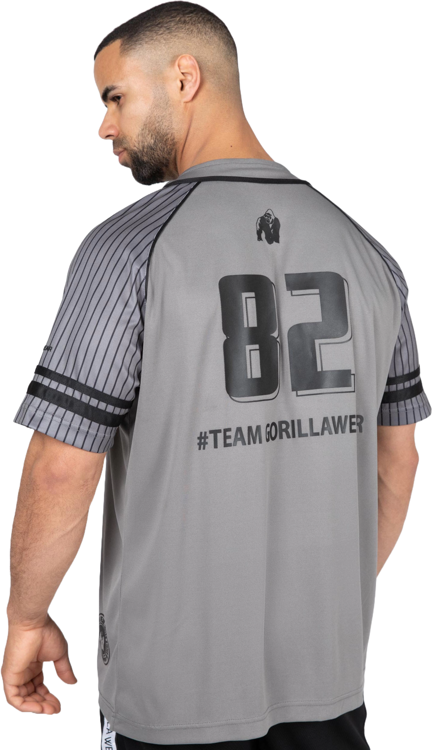 GORILLA WEAR, 82 Baseball Jersey