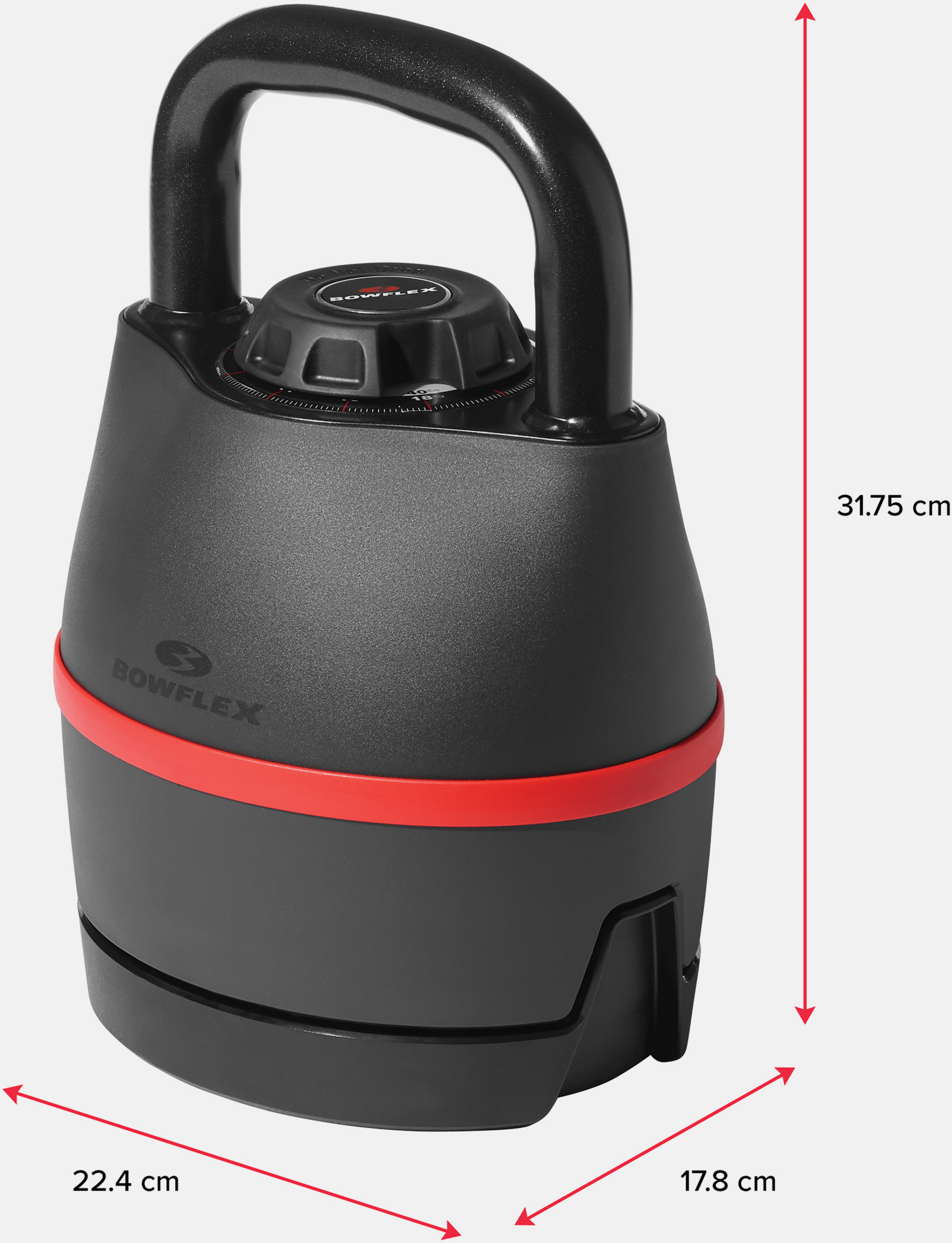 BOWFLEX, 840 Selecttech Kettlebell 18 Kg