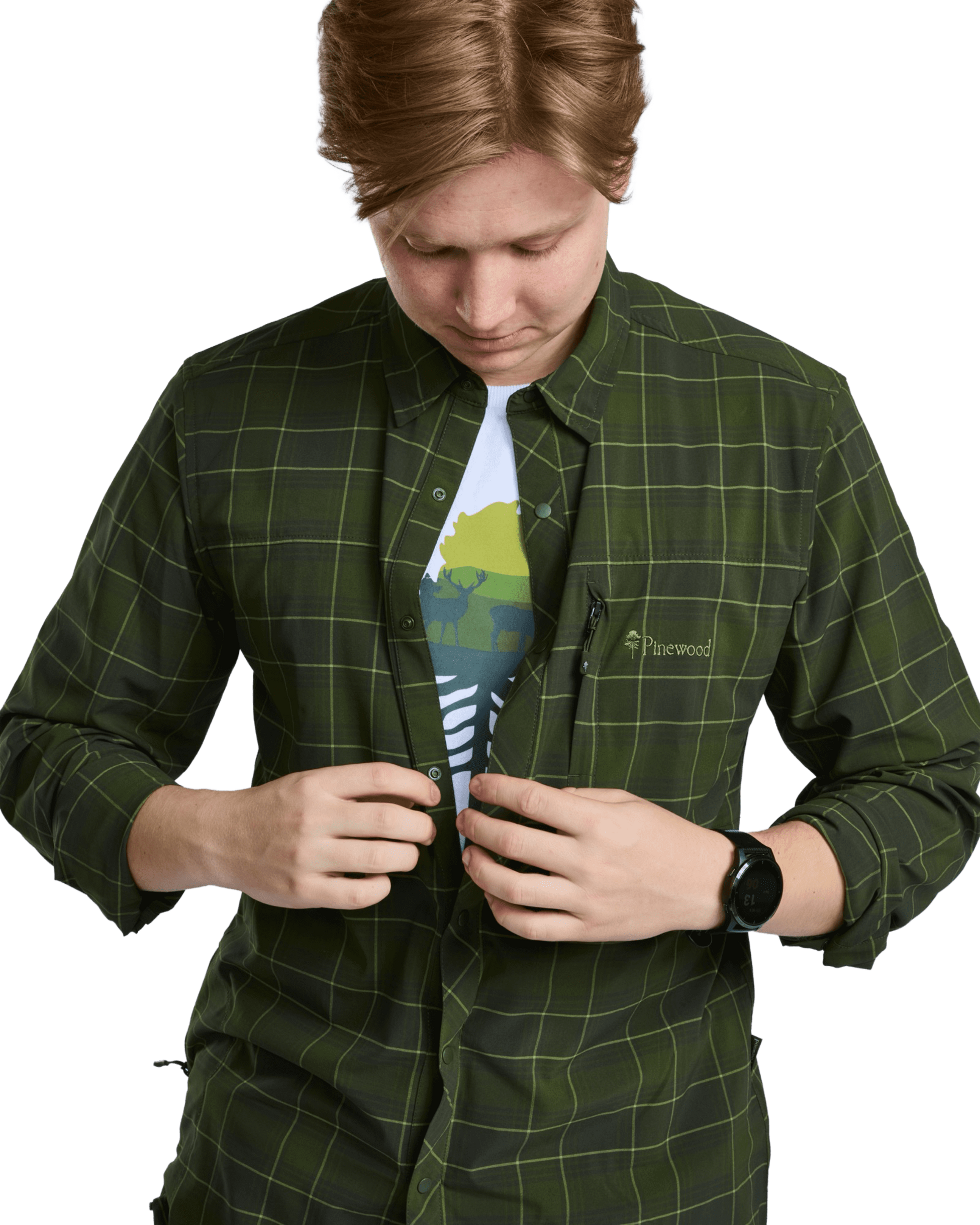 PINEWOOD, Abisko Trekking L/s Shirt