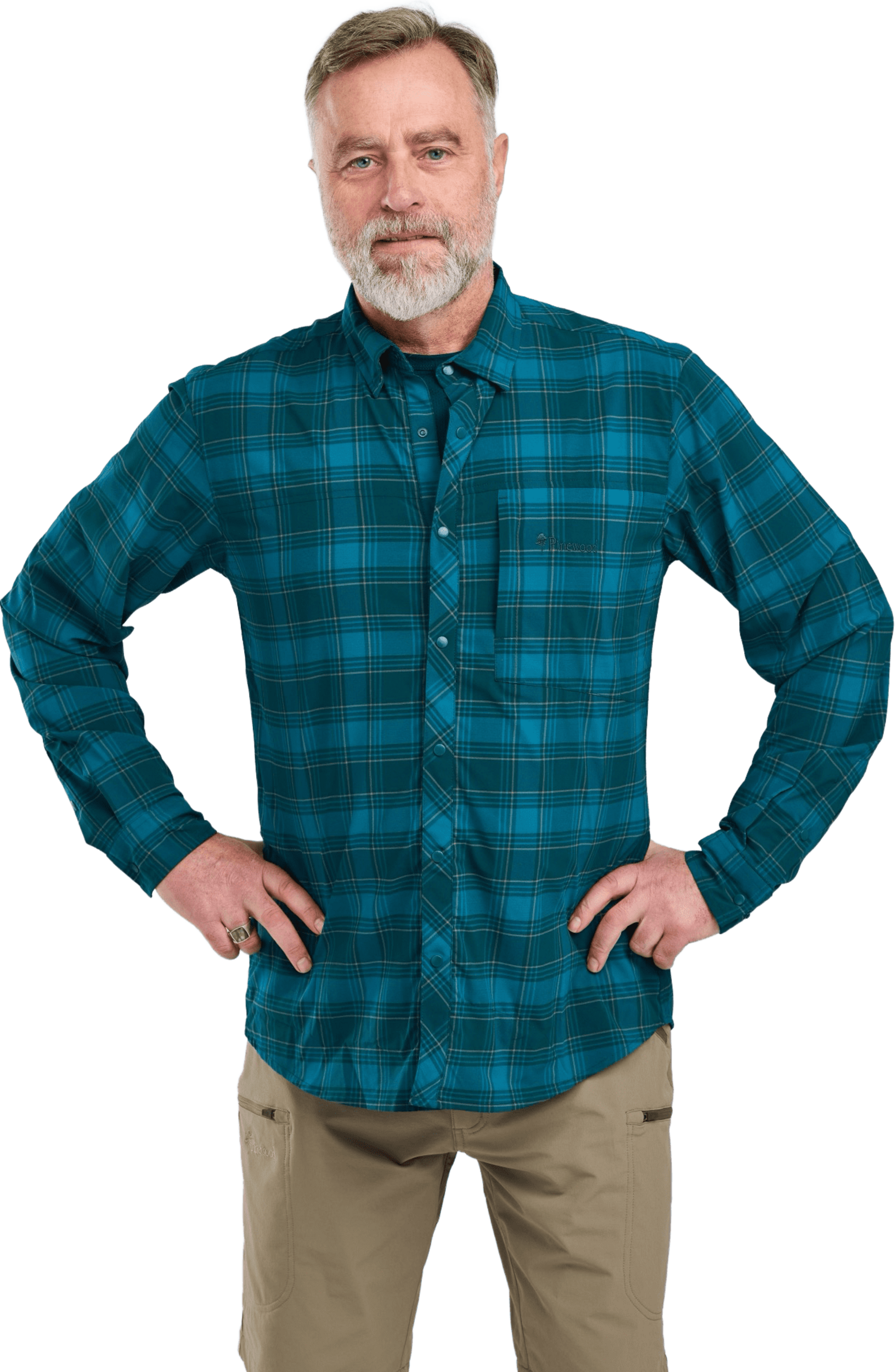 PINEWOOD, Abisko Trekking L/s Shirt