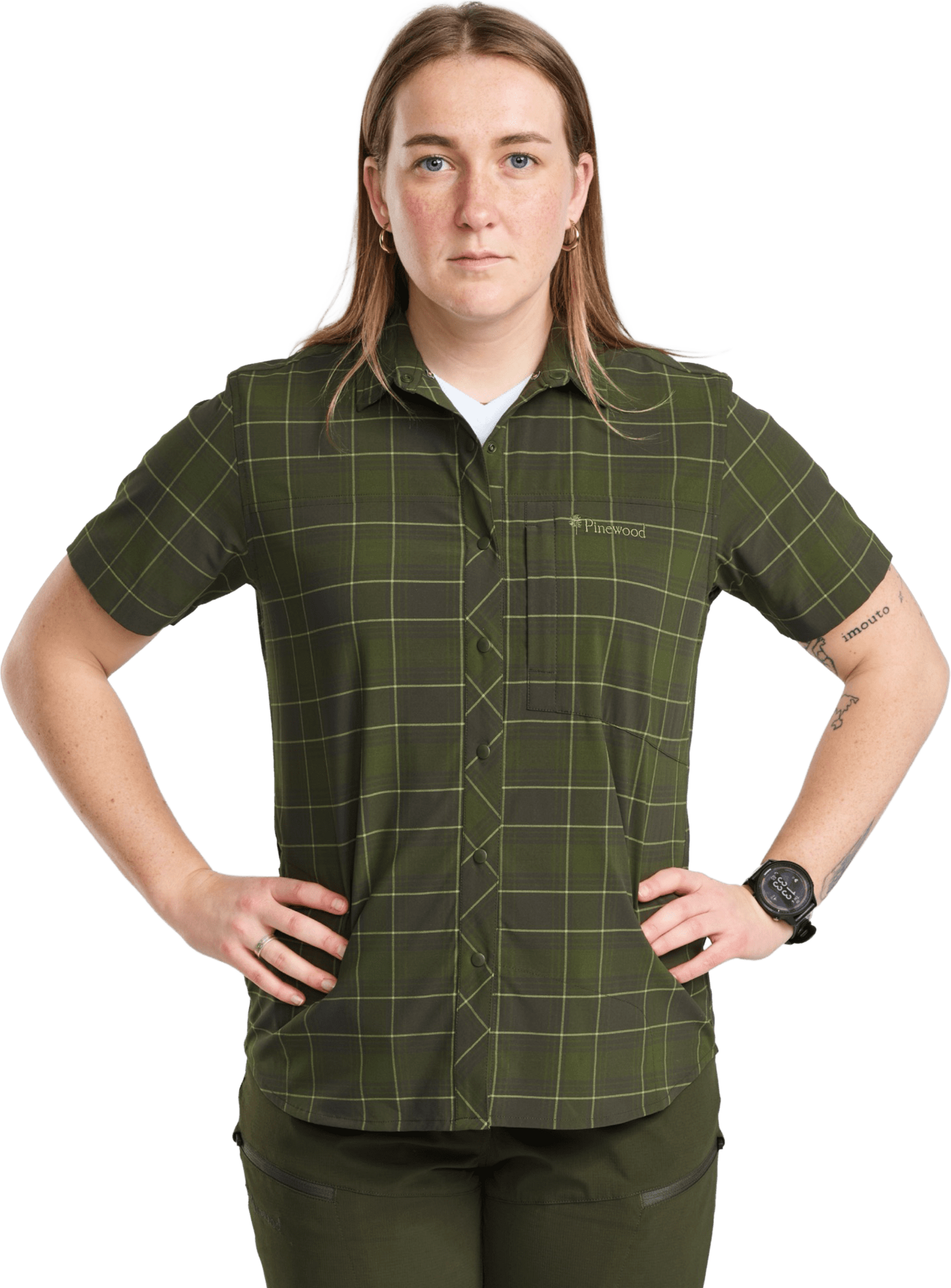 PINEWOOD, Abisko Trekking S/s Shirt W