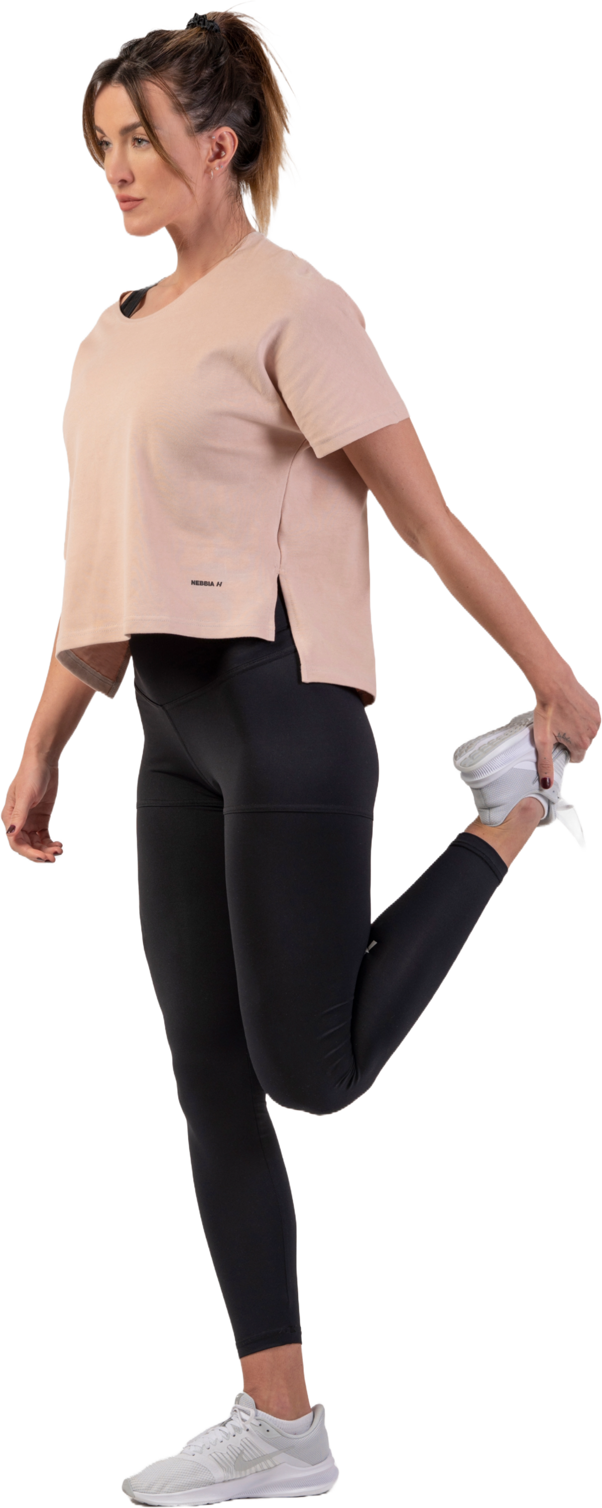 NEBBIA, Active High-waist Smart Pocket Leggings