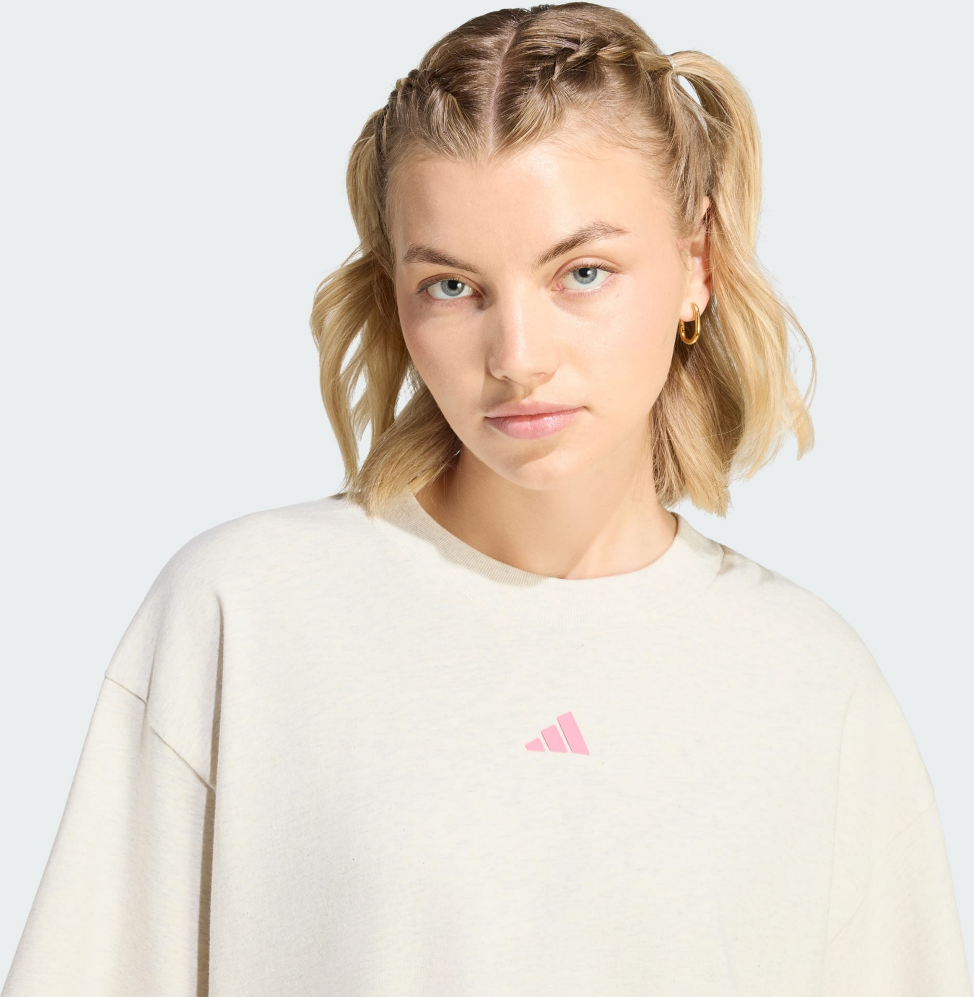 ADIDAS, Adidas 3 Stripes Studio Boyfriend T-shirt