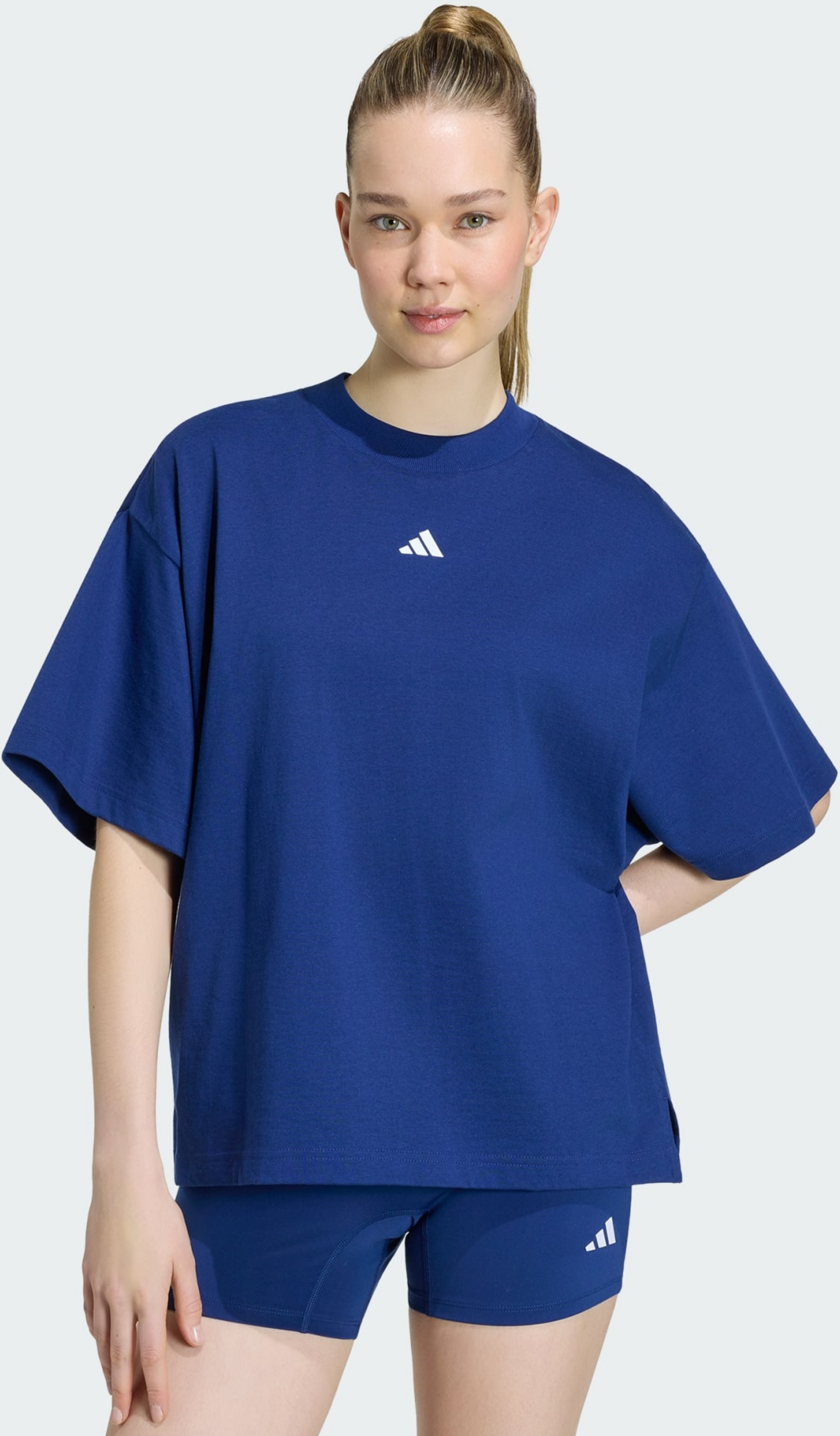 ADIDAS, Adidas 3 Stripes Studio Boyfriend T-shirt