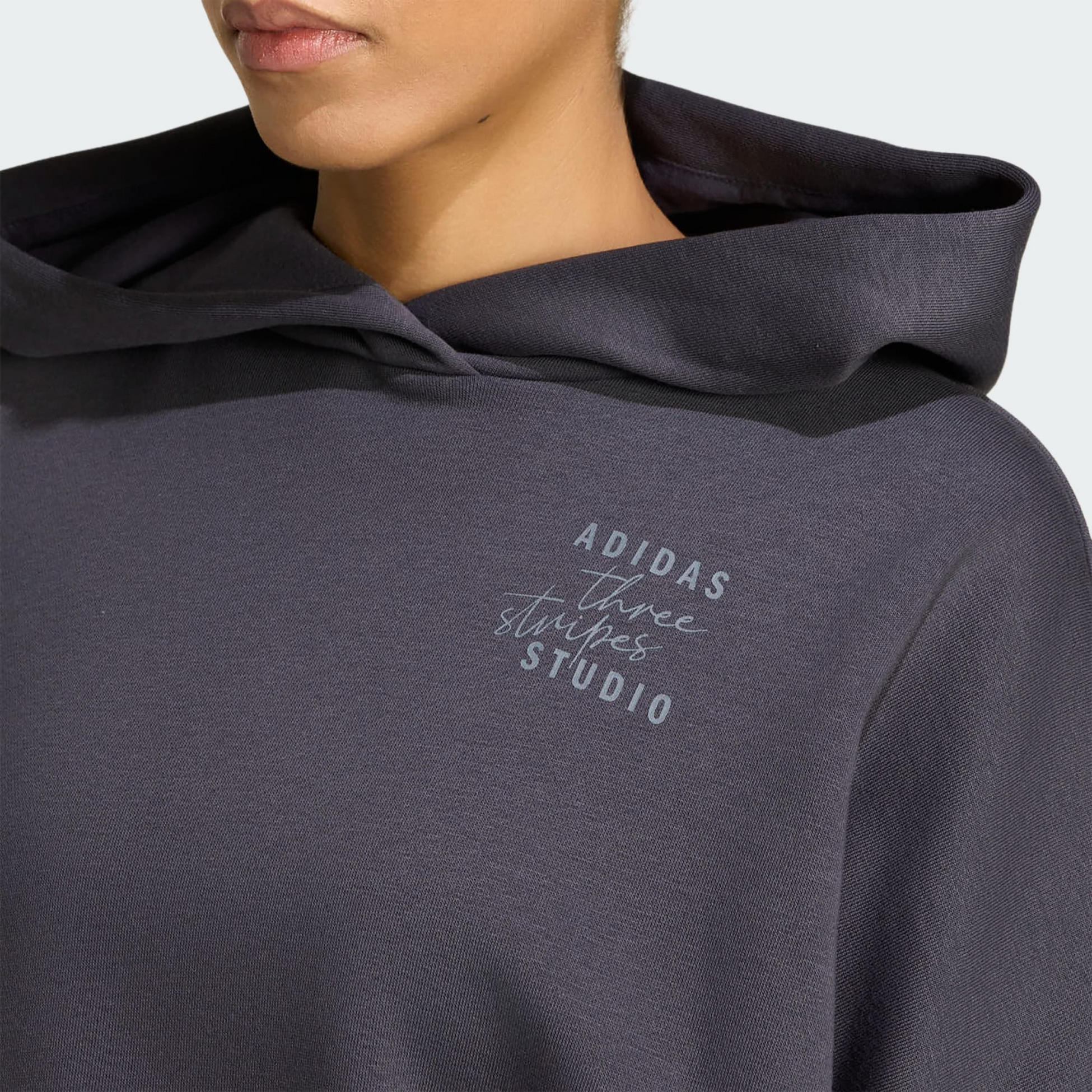 ADIDAS, Adidas 3 Stripes Studio Hoodie