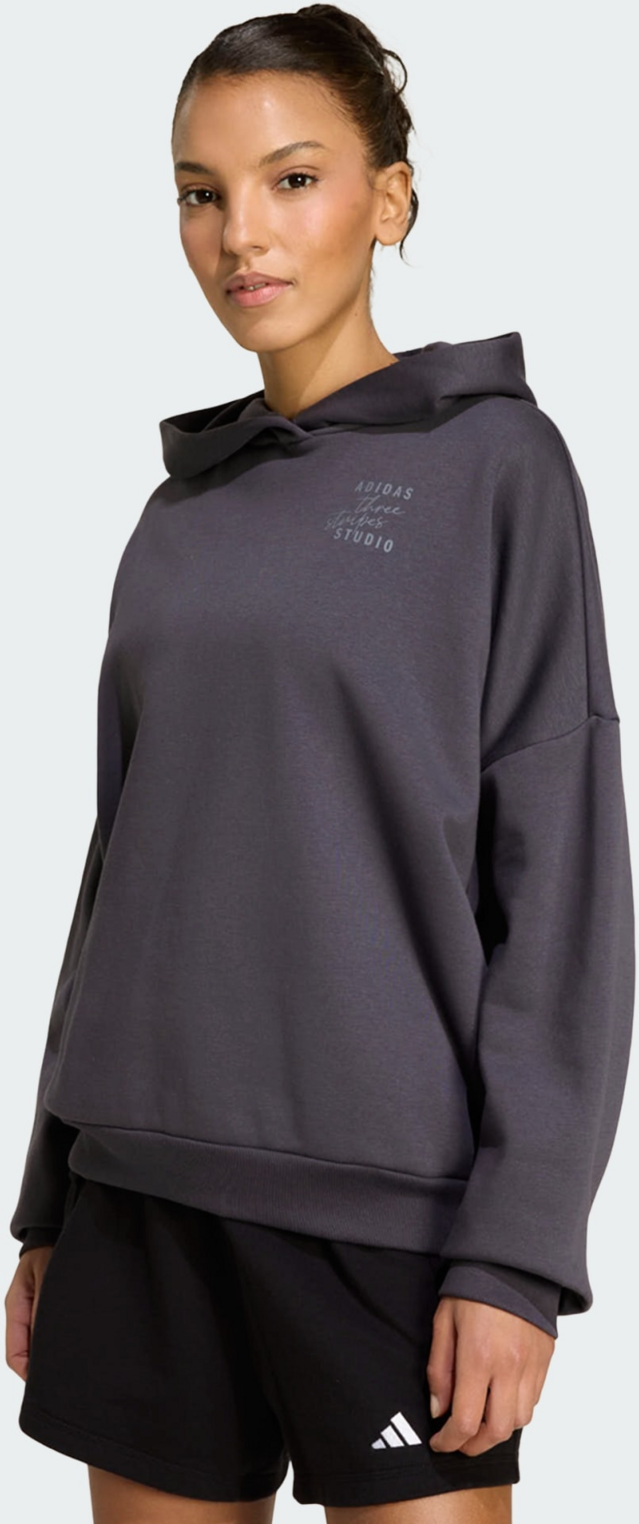 ADIDAS, Adidas 3 Stripes Studio Hoodie