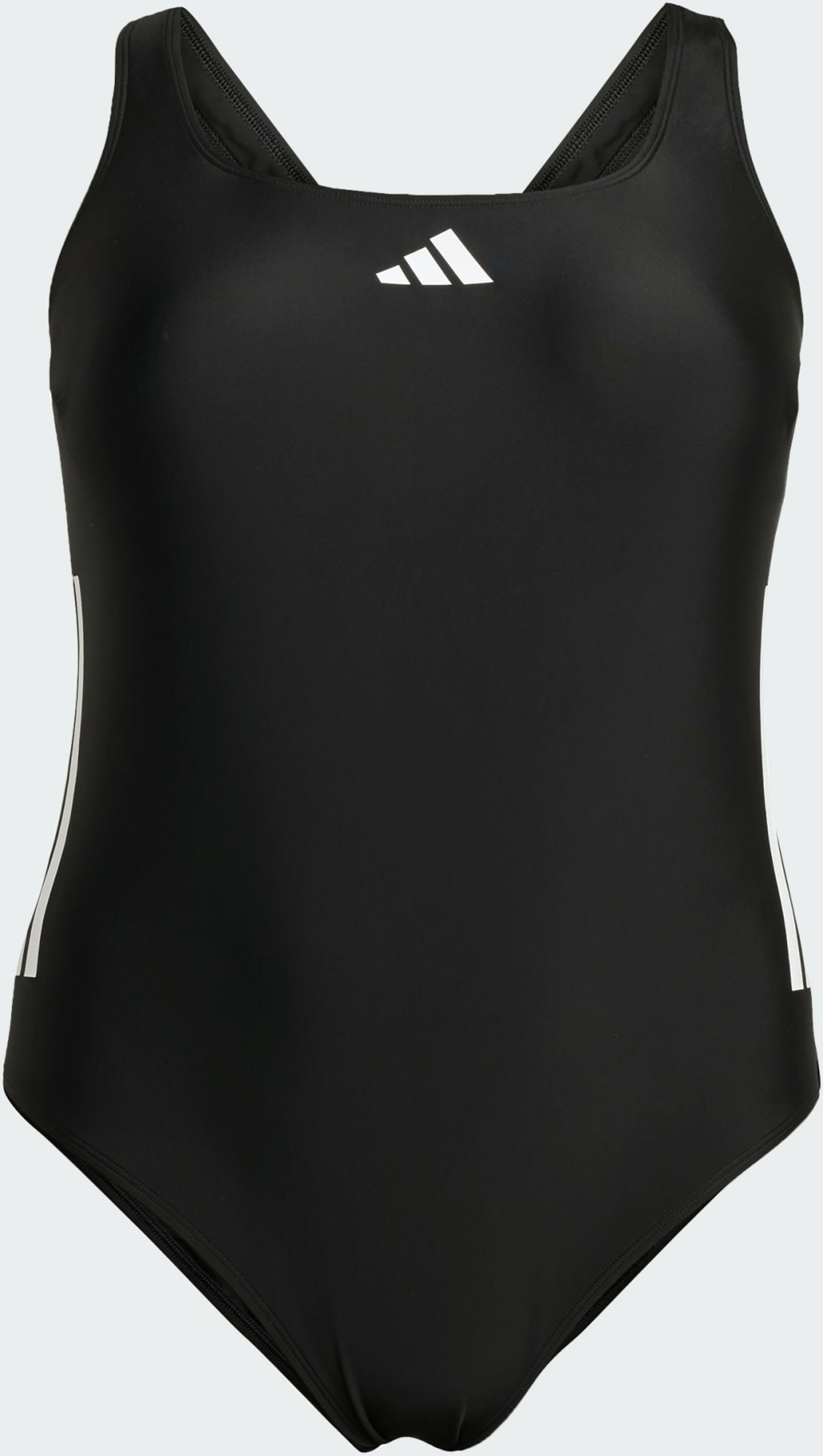ADIDAS, Adidas 3-stripes C-back Baddräkt (plus Size)