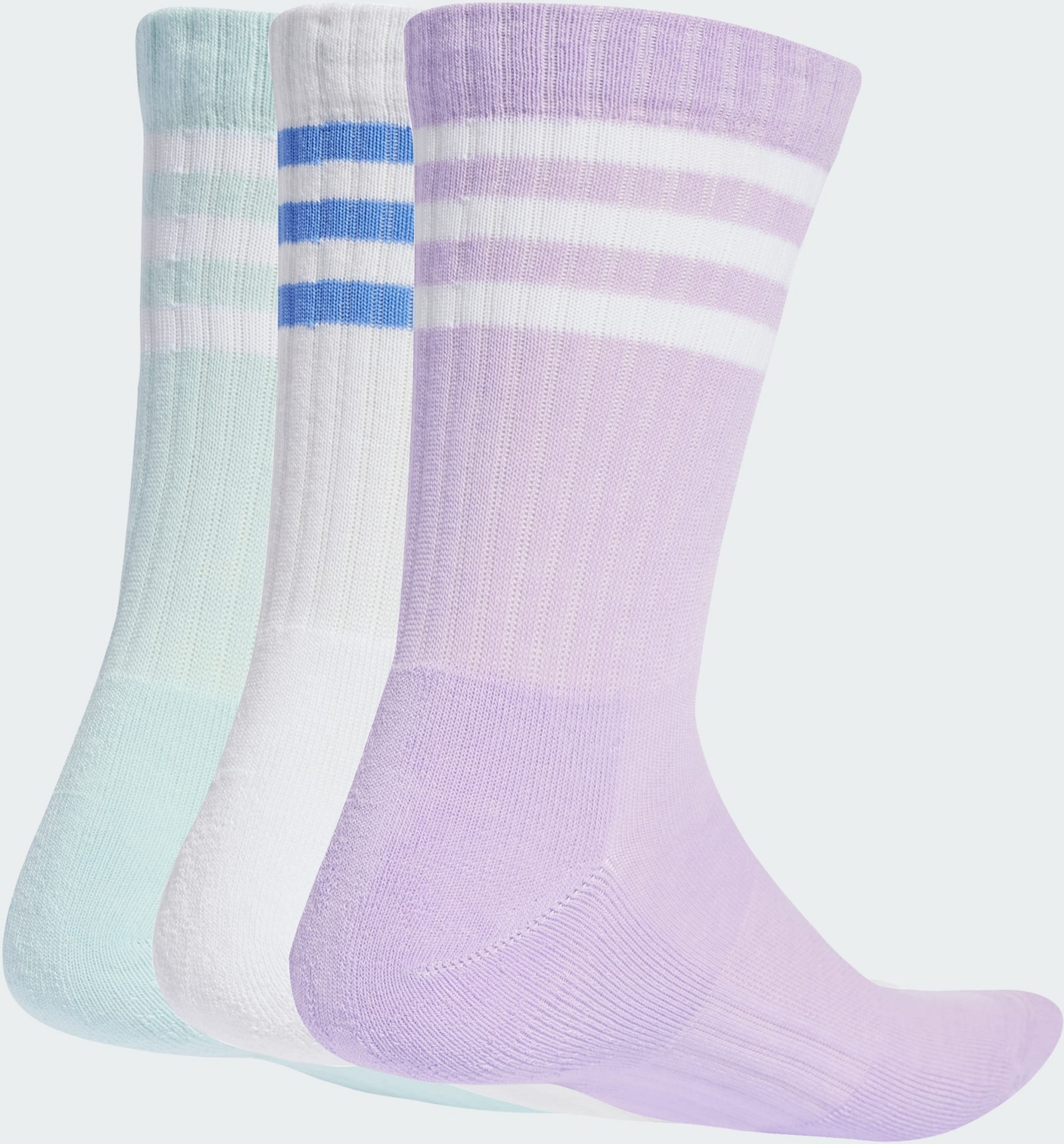 ADIDAS, Adidas 3-stripes Cushioned Crew Socks 3 Pairs