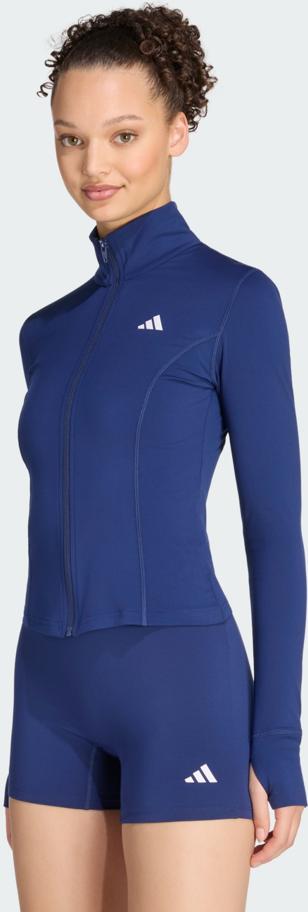 ADIDAS, Adidas 3-stripes Studio Jacka Med Dragkedja