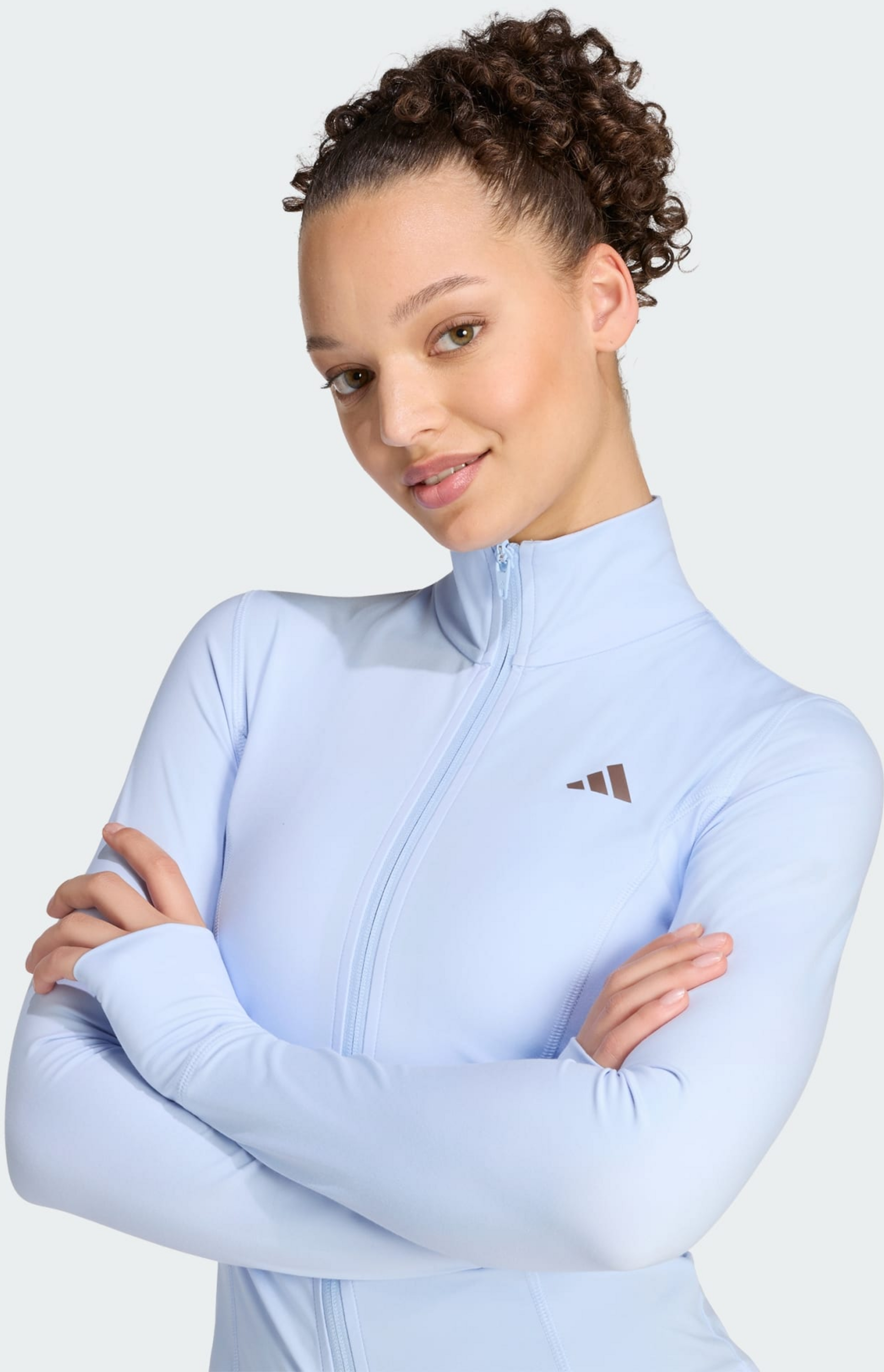 ADIDAS, Adidas 3-stripes Studio Jacka Med Dragkedja