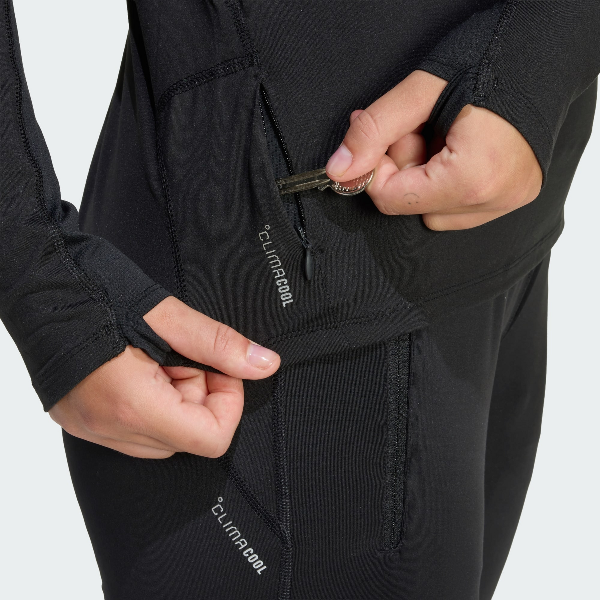 ADIDAS, Adidas Adi365 Iconic Running 1/2 Zip Jumper