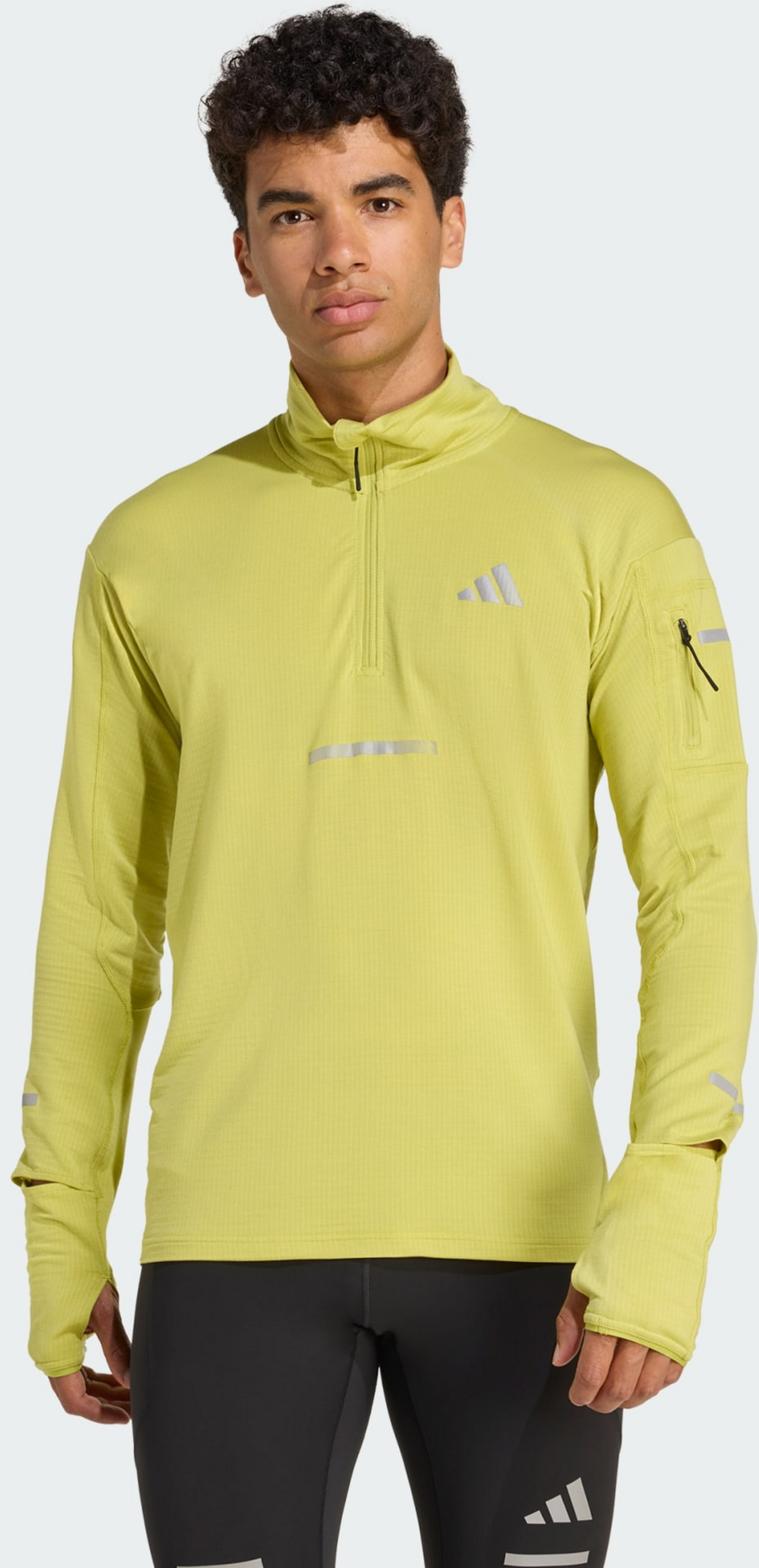 ADIDAS, Adidas Adi365 Running Climawarm+ Tröja Med Halv Dragkedja