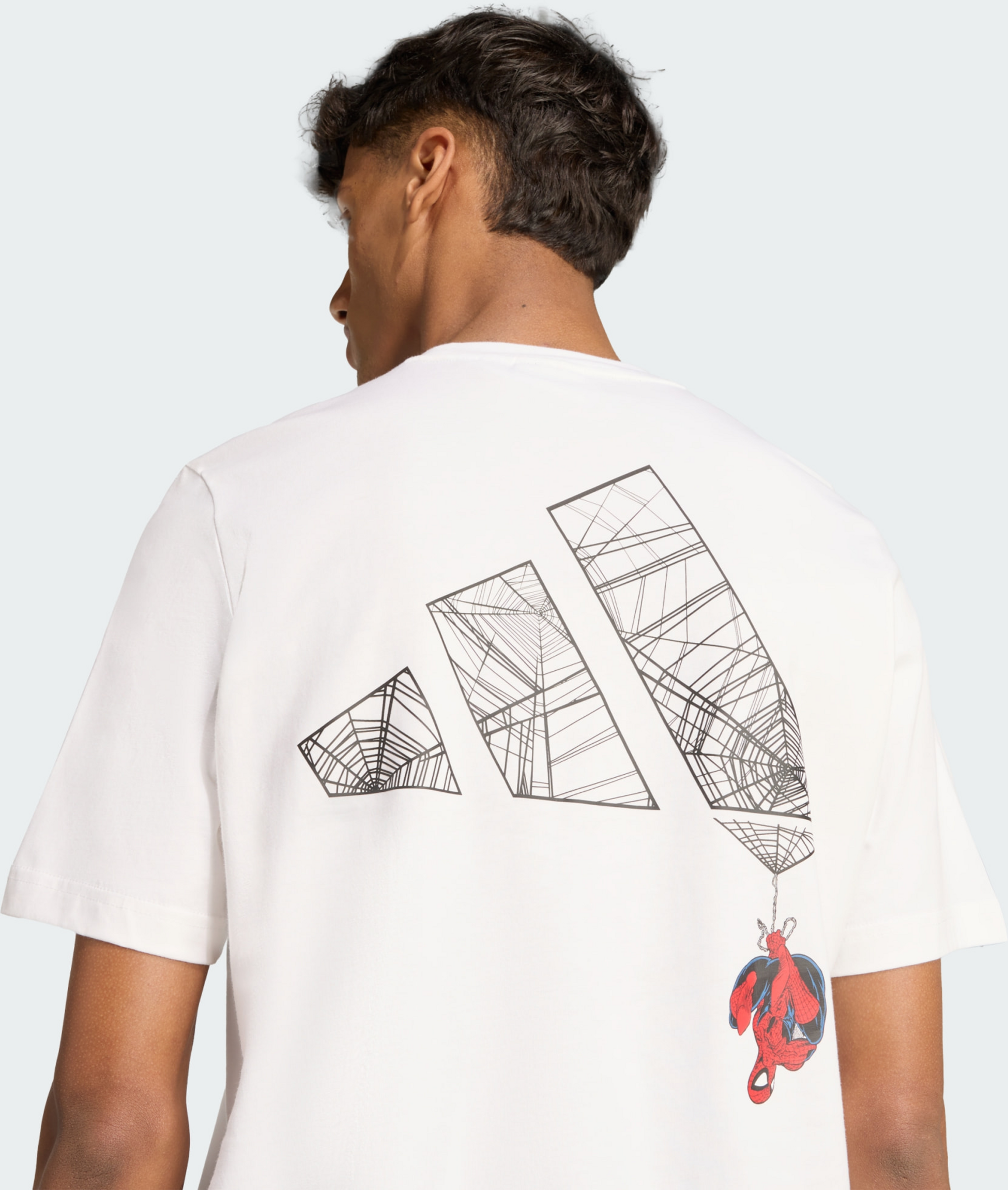 ADIDAS, Adidas Adidas ©marvel Spider-man T-shirt Med Nätlogga