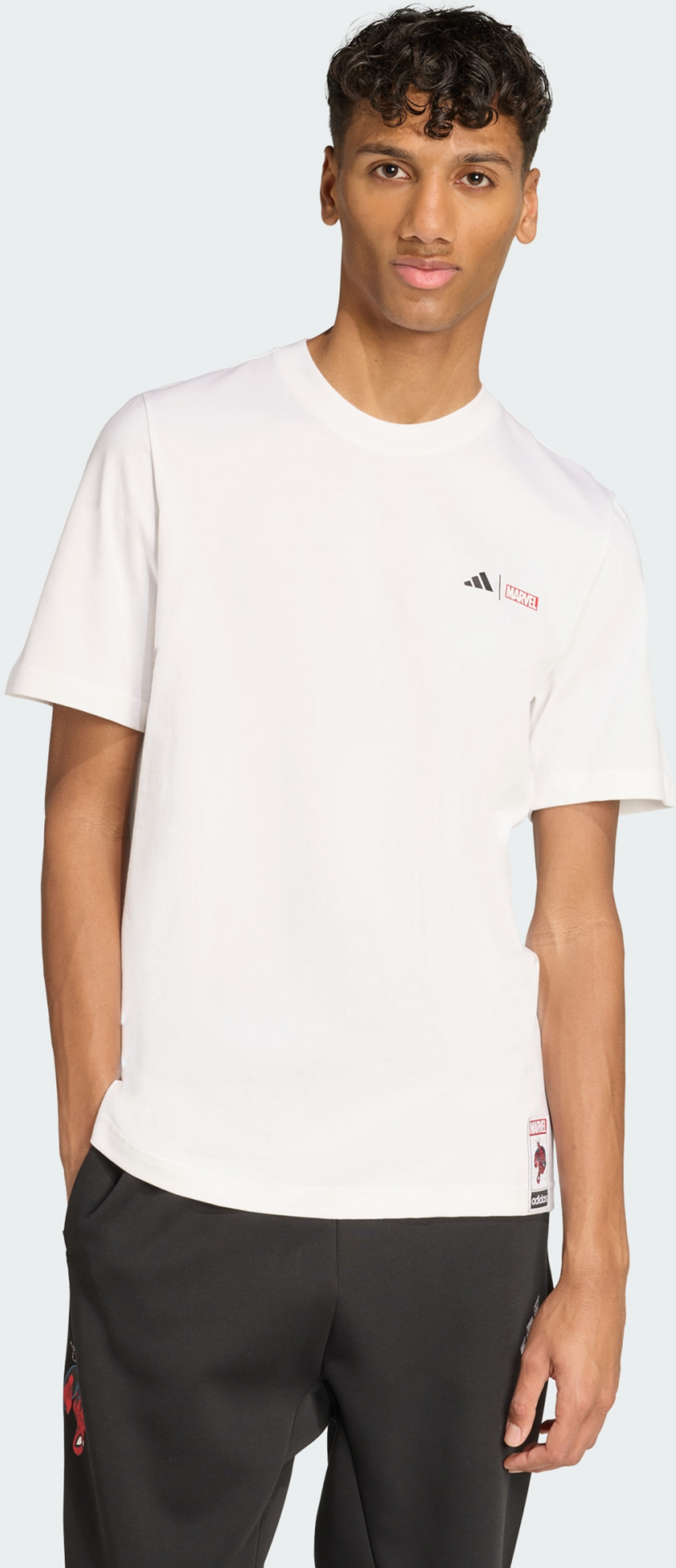 ADIDAS, Adidas Adidas ©marvel Spider-man T-shirt Med Nätlogga