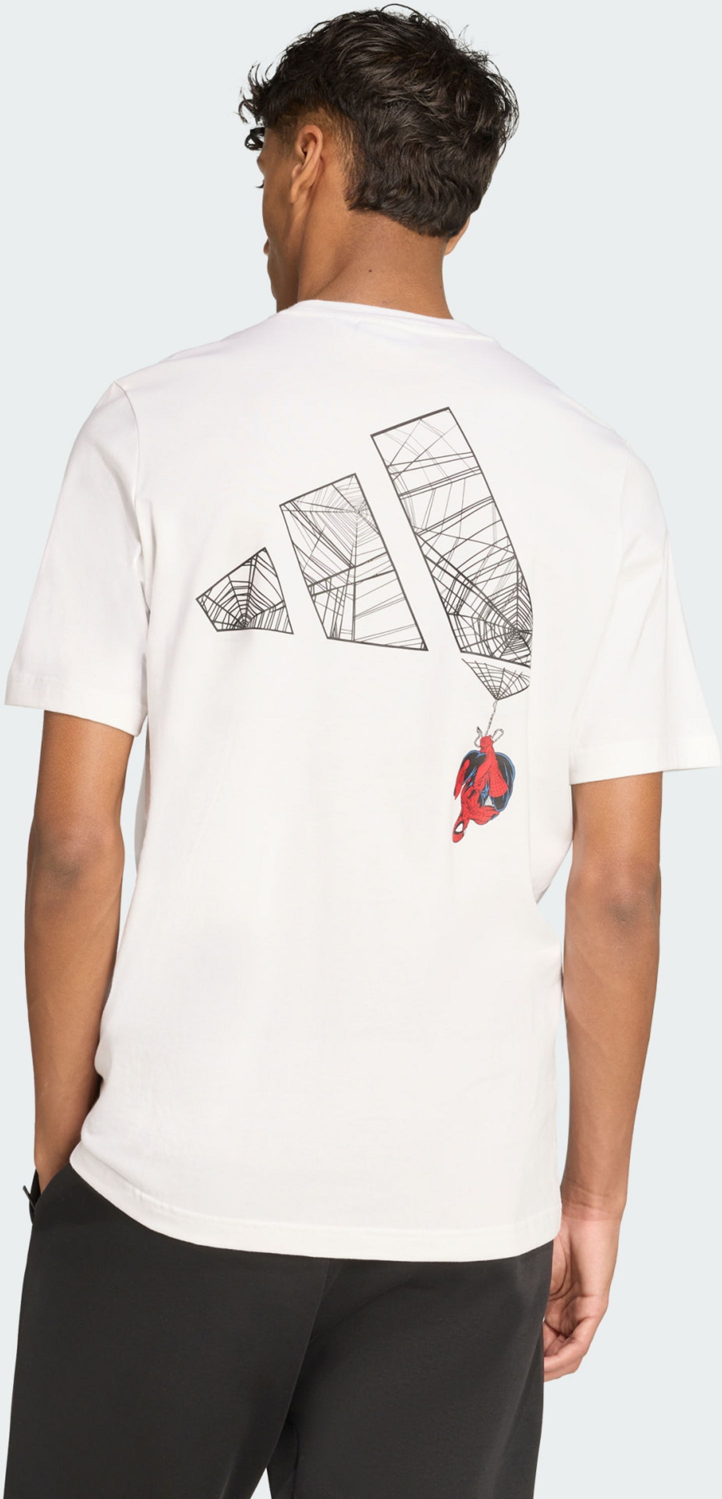 ADIDAS, Adidas Adidas ©marvel Spider-man T-shirt Med Nätlogga