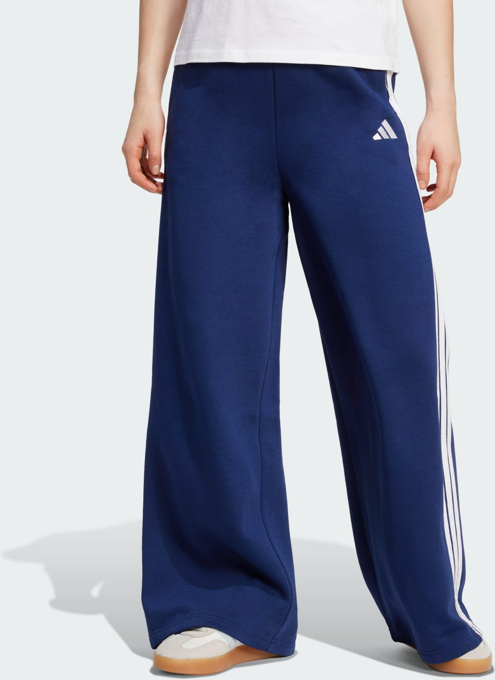 ADIDAS, Adidas Adidas 3-stripes Fleece Wide Byxor