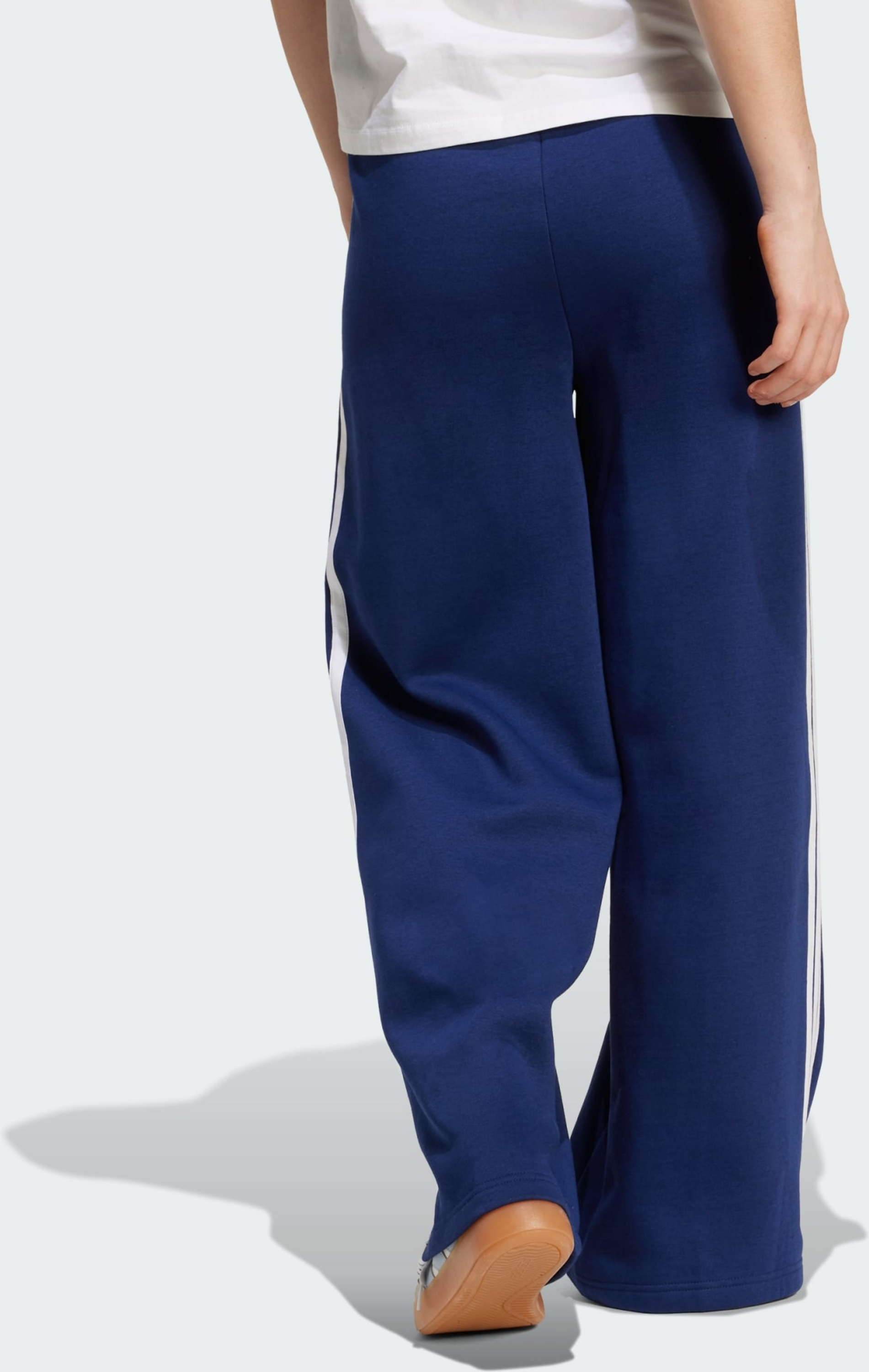 ADIDAS, Adidas Adidas 3-stripes Fleece Wide Pant