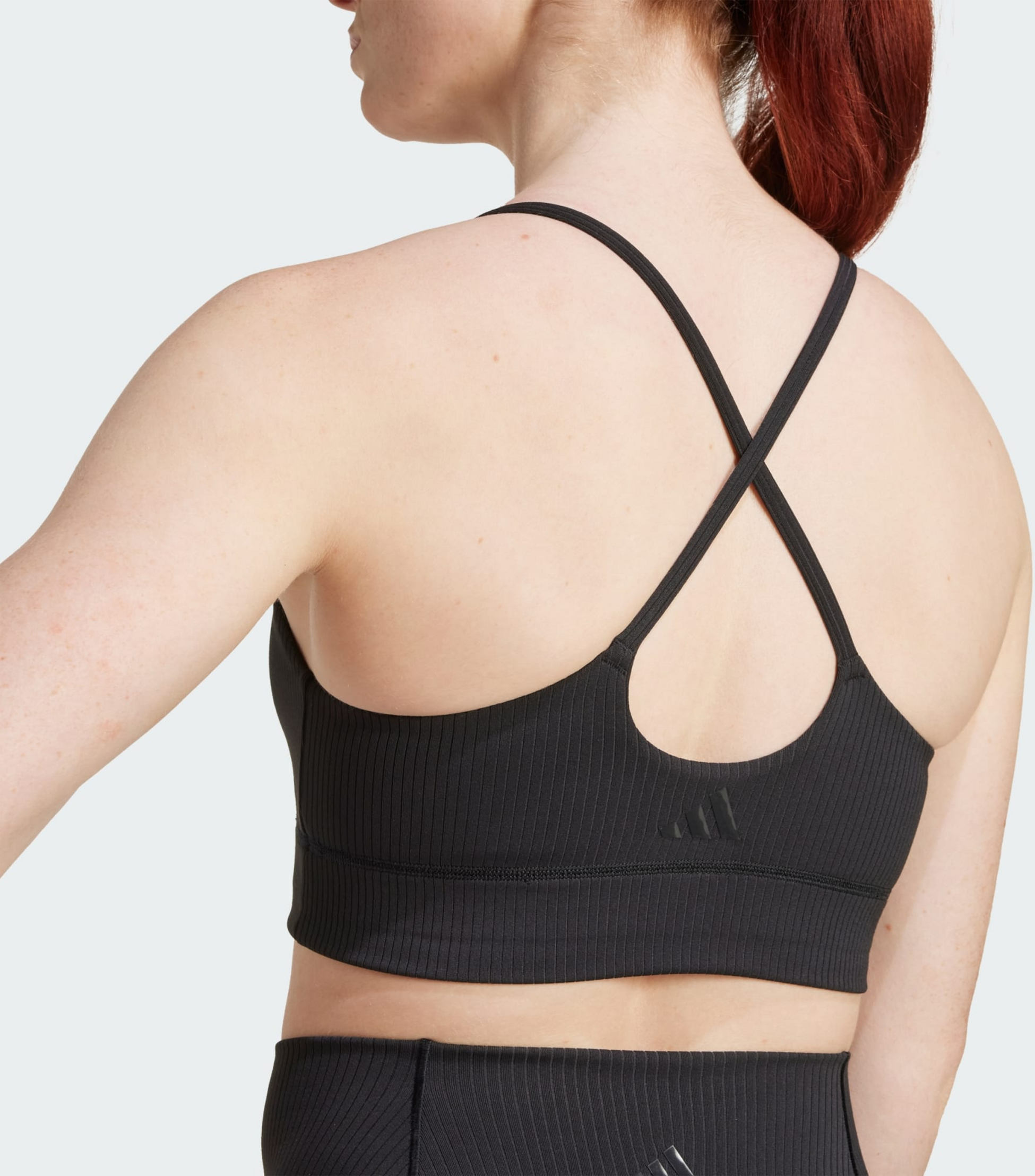 ADIDAS, Adidas Adidas All Me Light Support Ribbstickad Longline-bh