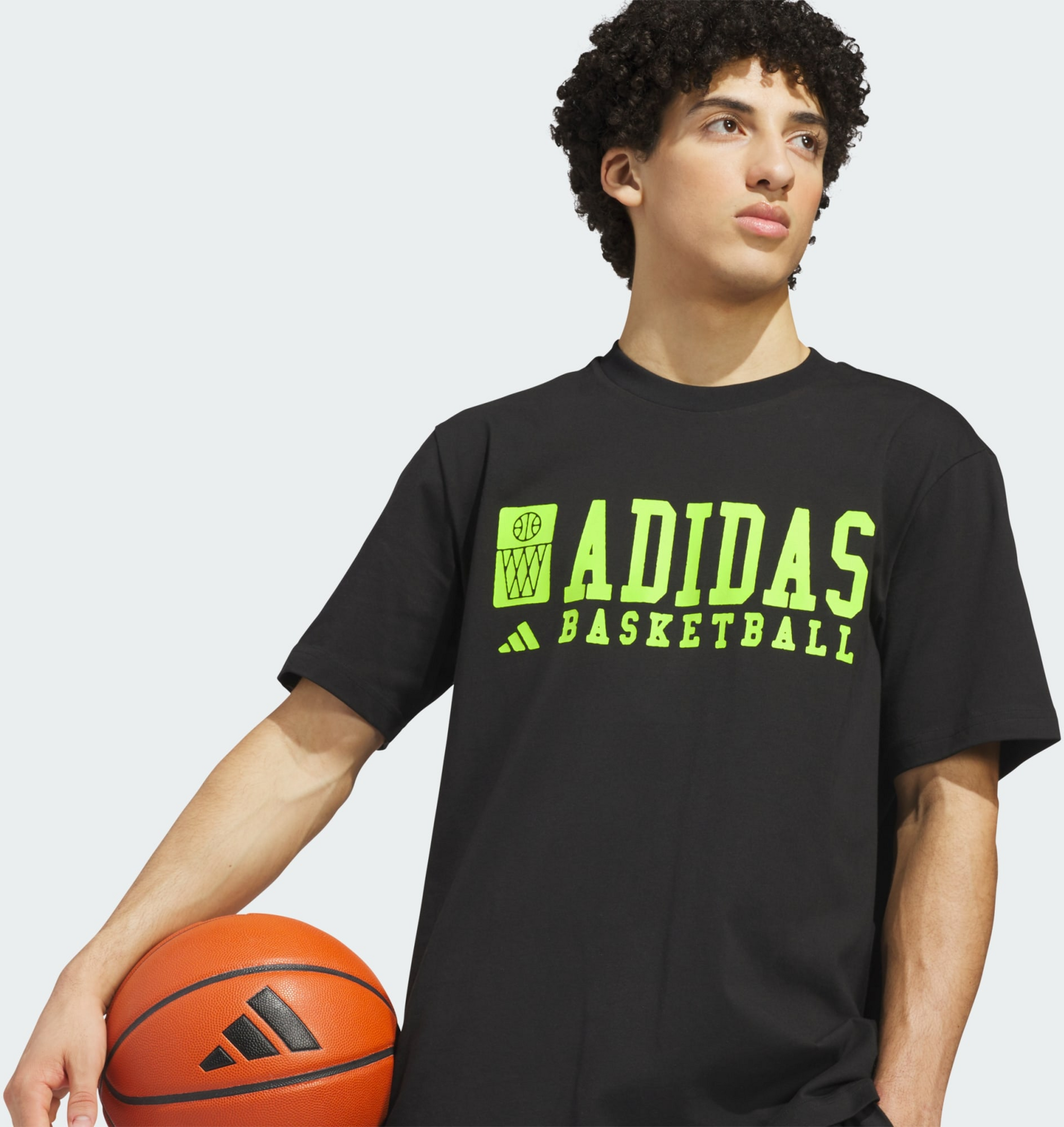 ADIDAS, Adidas Adidas Basketball T-shirt Med Grafik