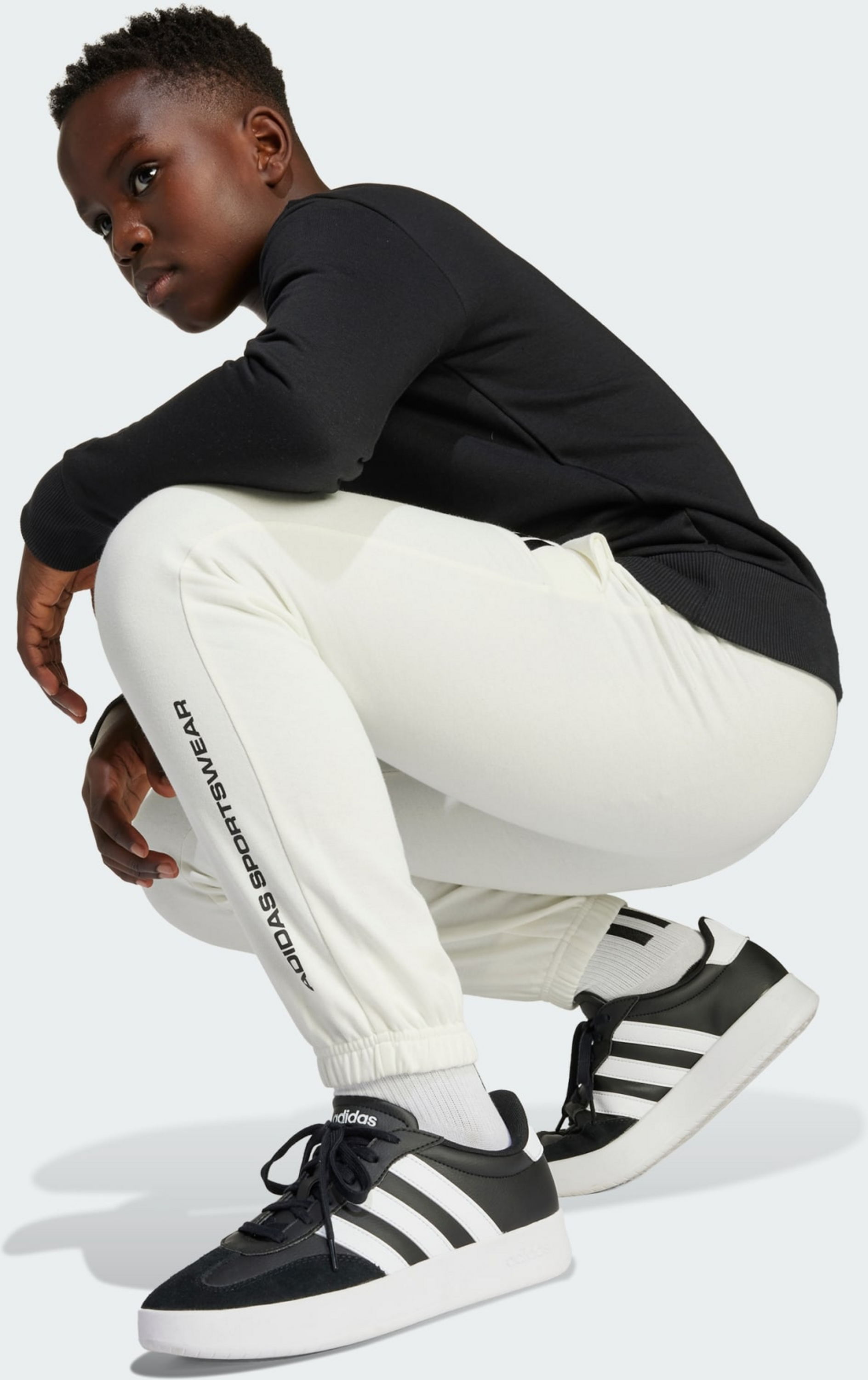 ADIDAS, Adidas Adidas Boys Slogan Fleecebyxor För Barn