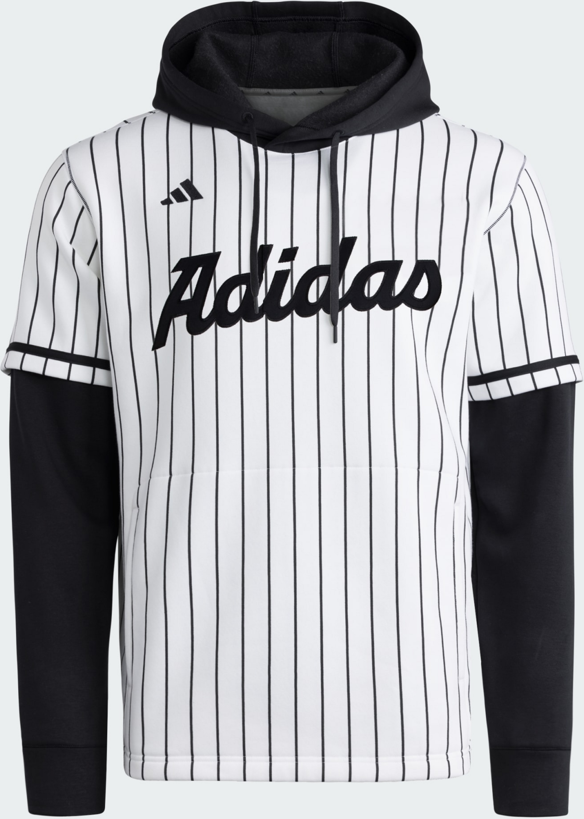 ADIDAS, Adidas Adidas Dugout Pinstripe Tr&ouml;ja Med Huva