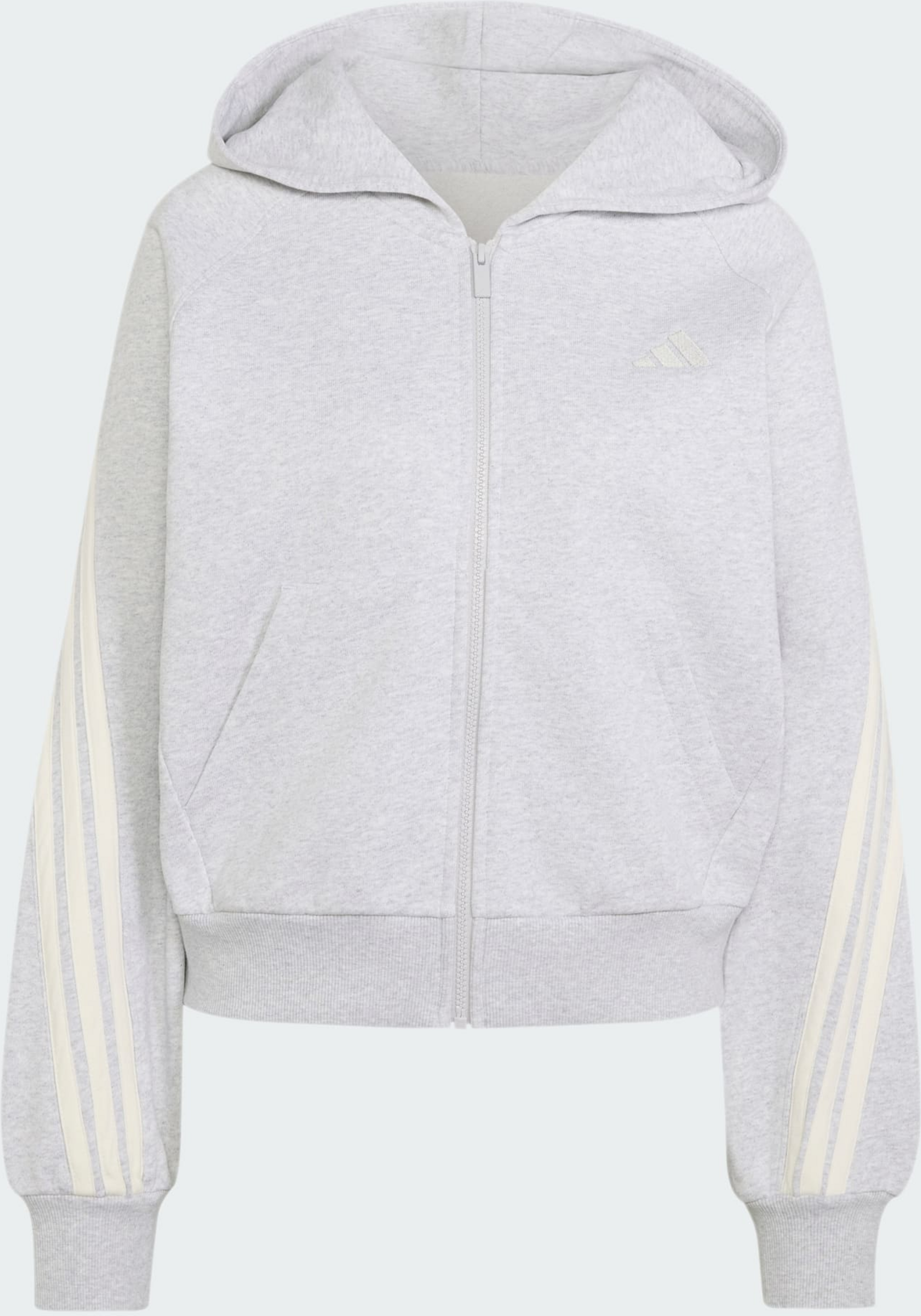 ADIDAS, Adidas Adidas Kit 3-stripes Huvtr&ouml;ja Med Hel Dragkedja