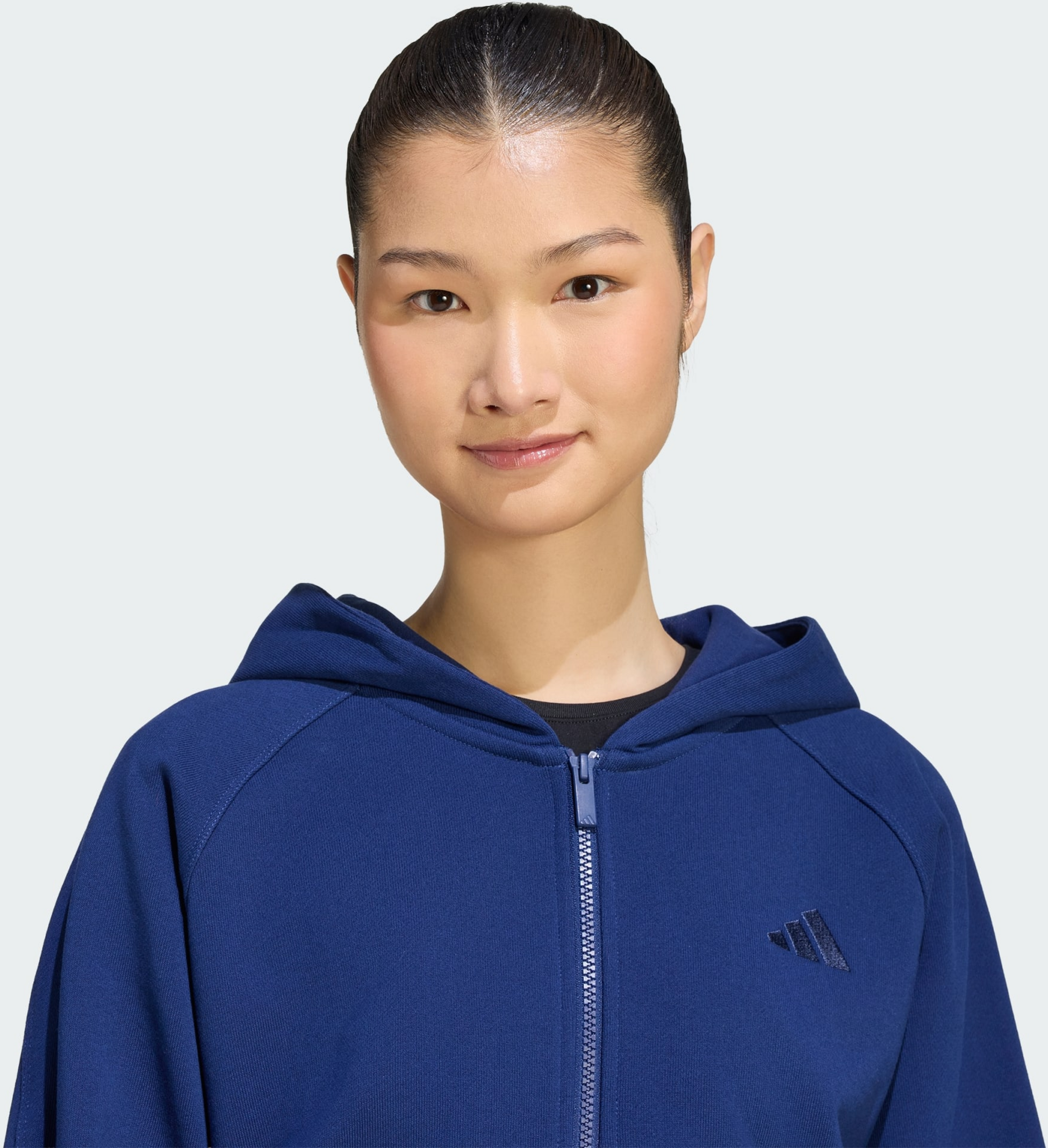 ADIDAS, Adidas Adidas Kit Small Logo Full Zip Huvtr&ouml;ja