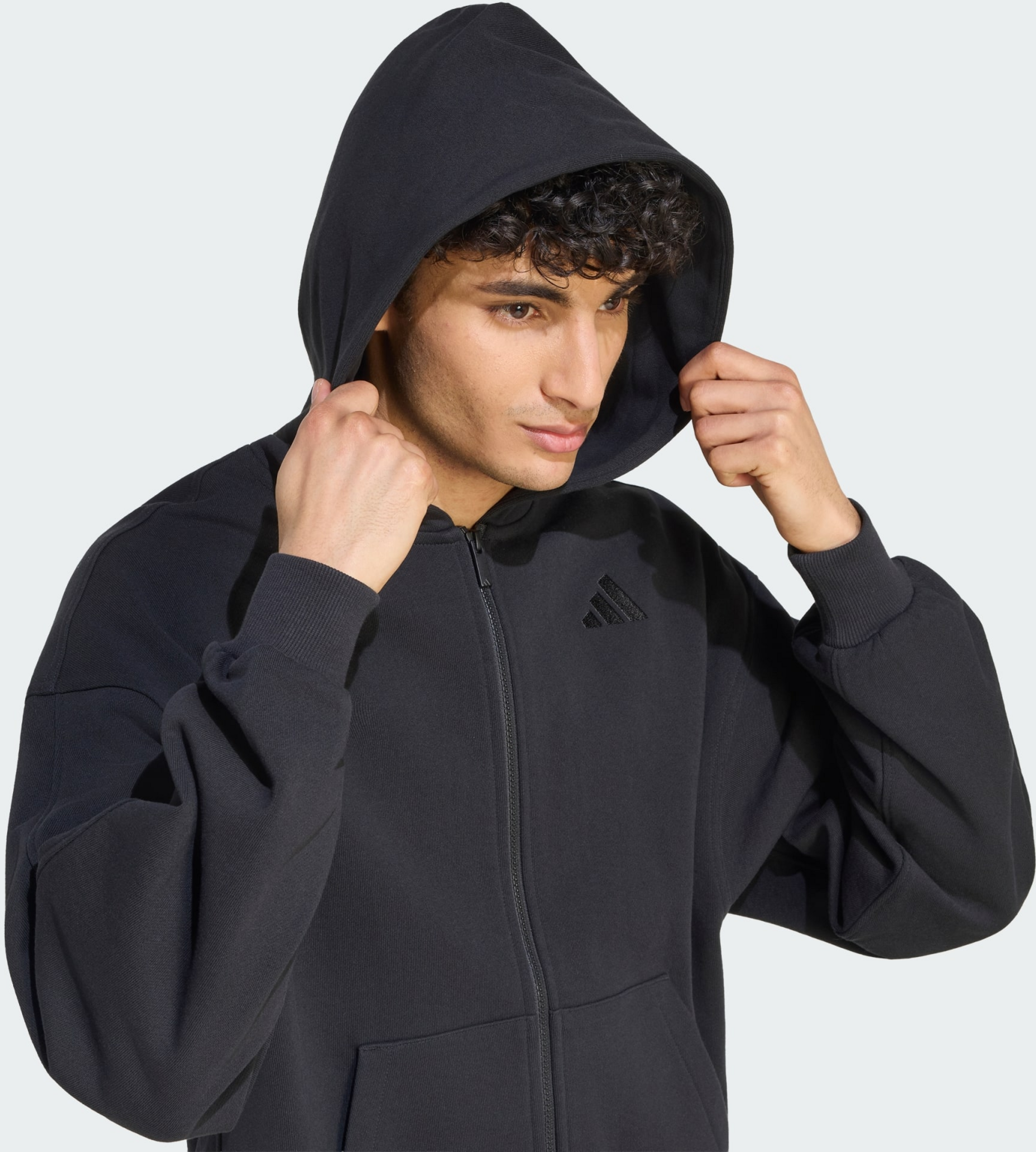 ADIDAS, Adidas Adidas Kit Small Logo Full-zip Huvtr&ouml;ja