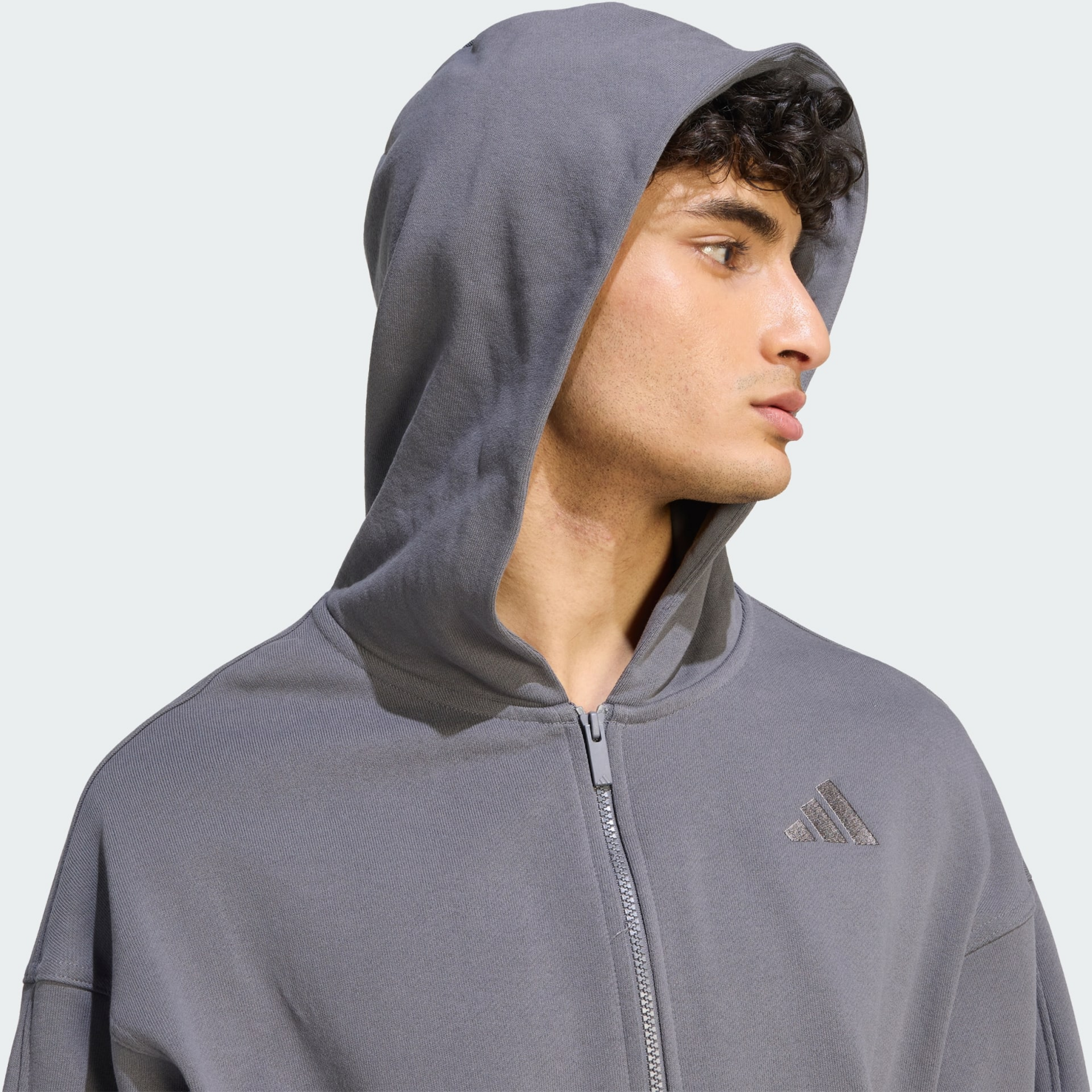 ADIDAS, Adidas Adidas Kit Small Logo Full-zip Huvtr&ouml;ja