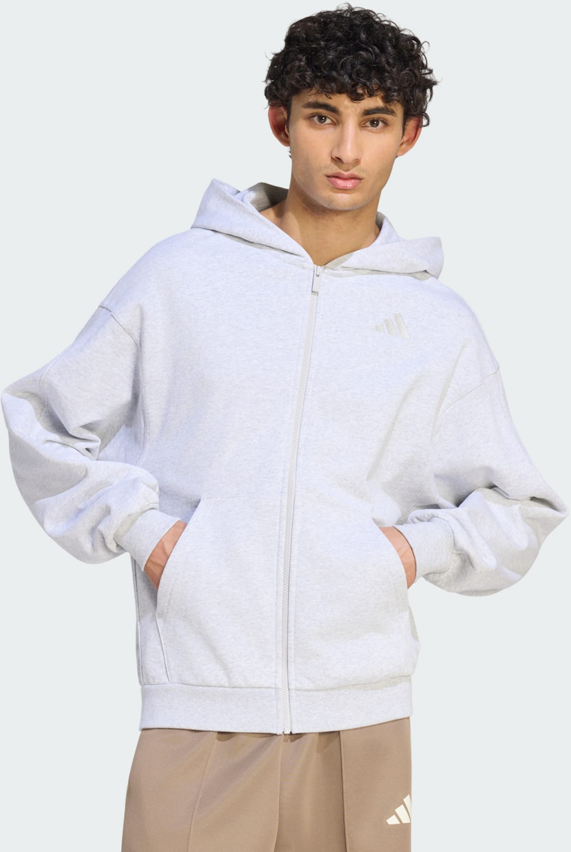 ADIDAS, Adidas Adidas Kit Small Logo Full-zip Huvtr&ouml;ja