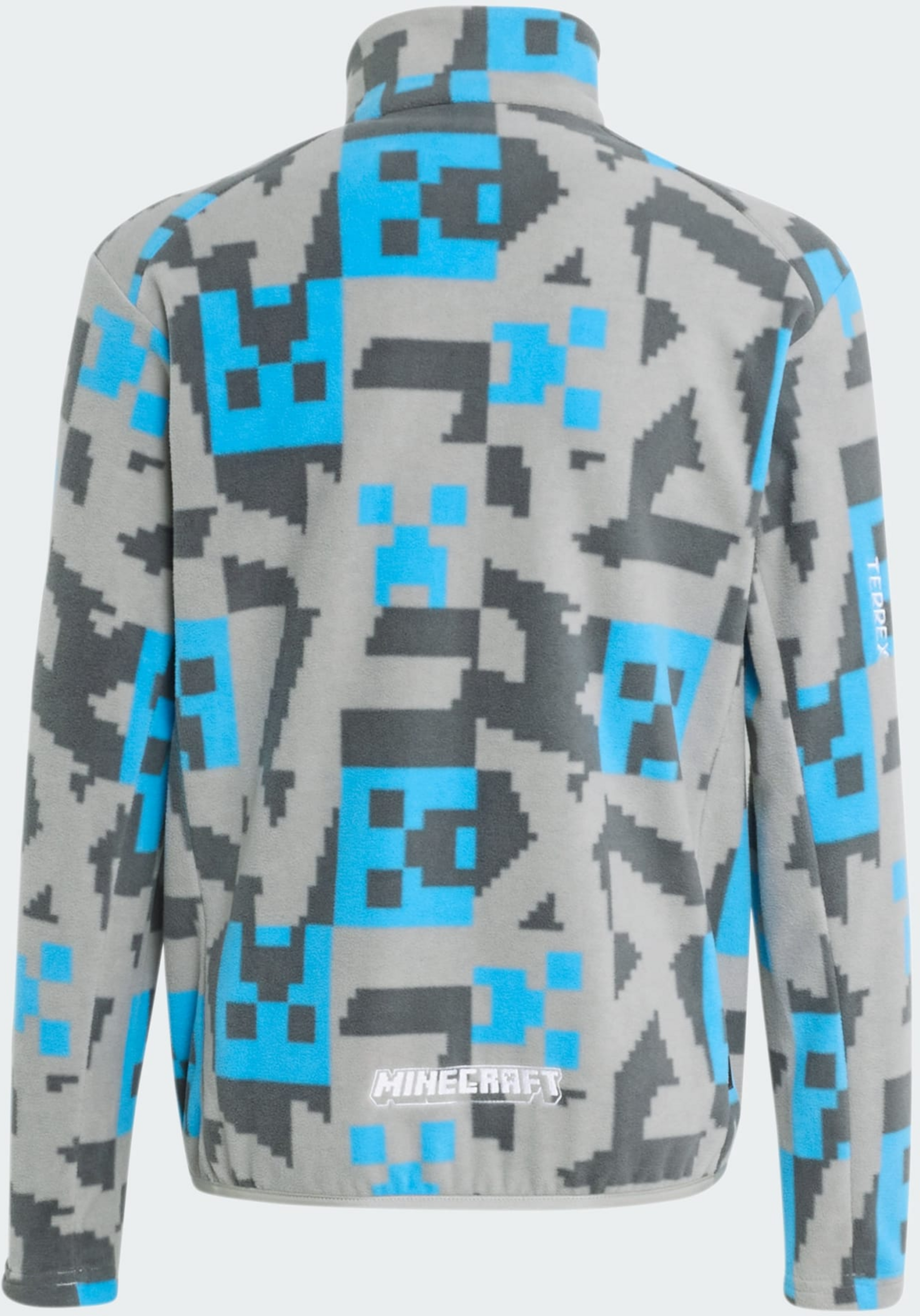 ADIDAS, Adidas Adidas Minecraft Terrex Climawarm Fleecejacka Med Hel Dragkedja