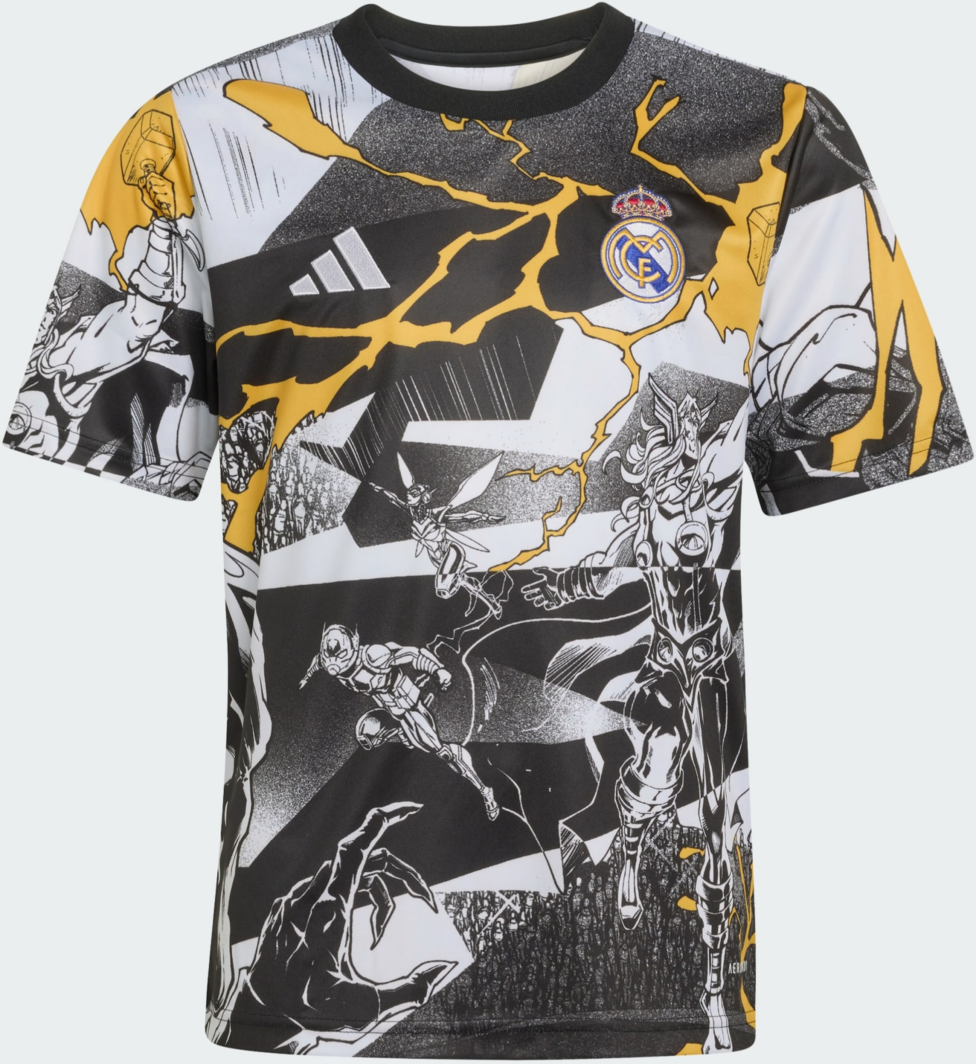 ADIDAS, Adidas Adidas Real Madrid Avengers 25/26 Pre-match Tr&ouml;ja Barn