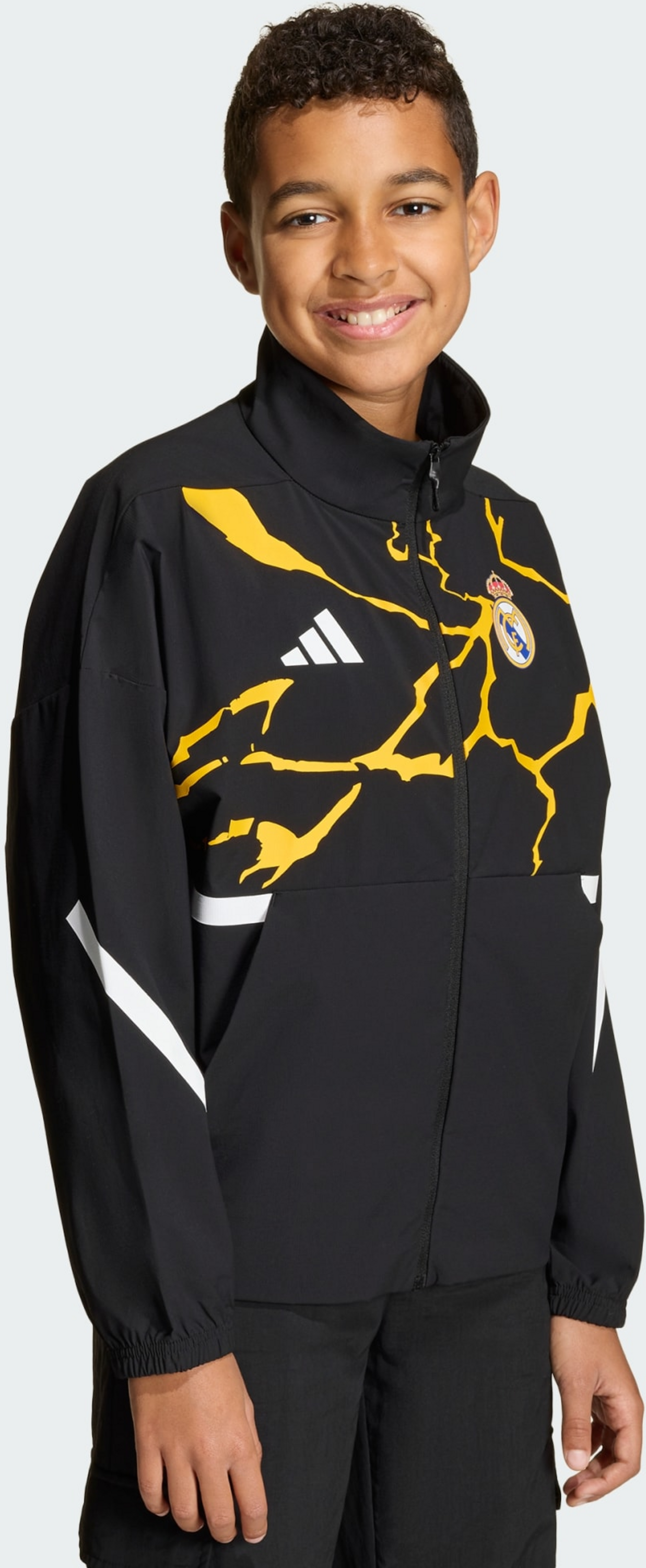 ADIDAS, Adidas Adidas Real Madrid Avengers Z.n.e. Anthem Jacka F&ouml;r Barn