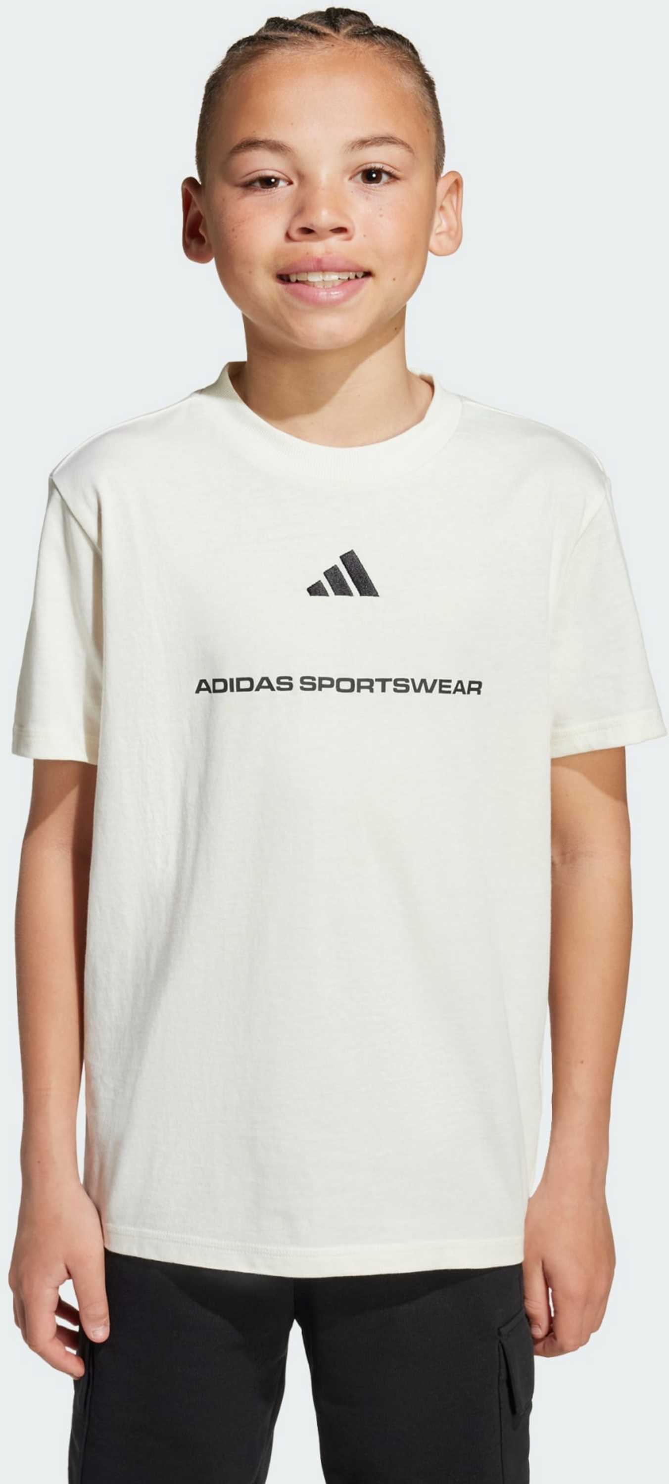 ADIDAS, Adidas Adidas Slogan Single Jersey T-shirt