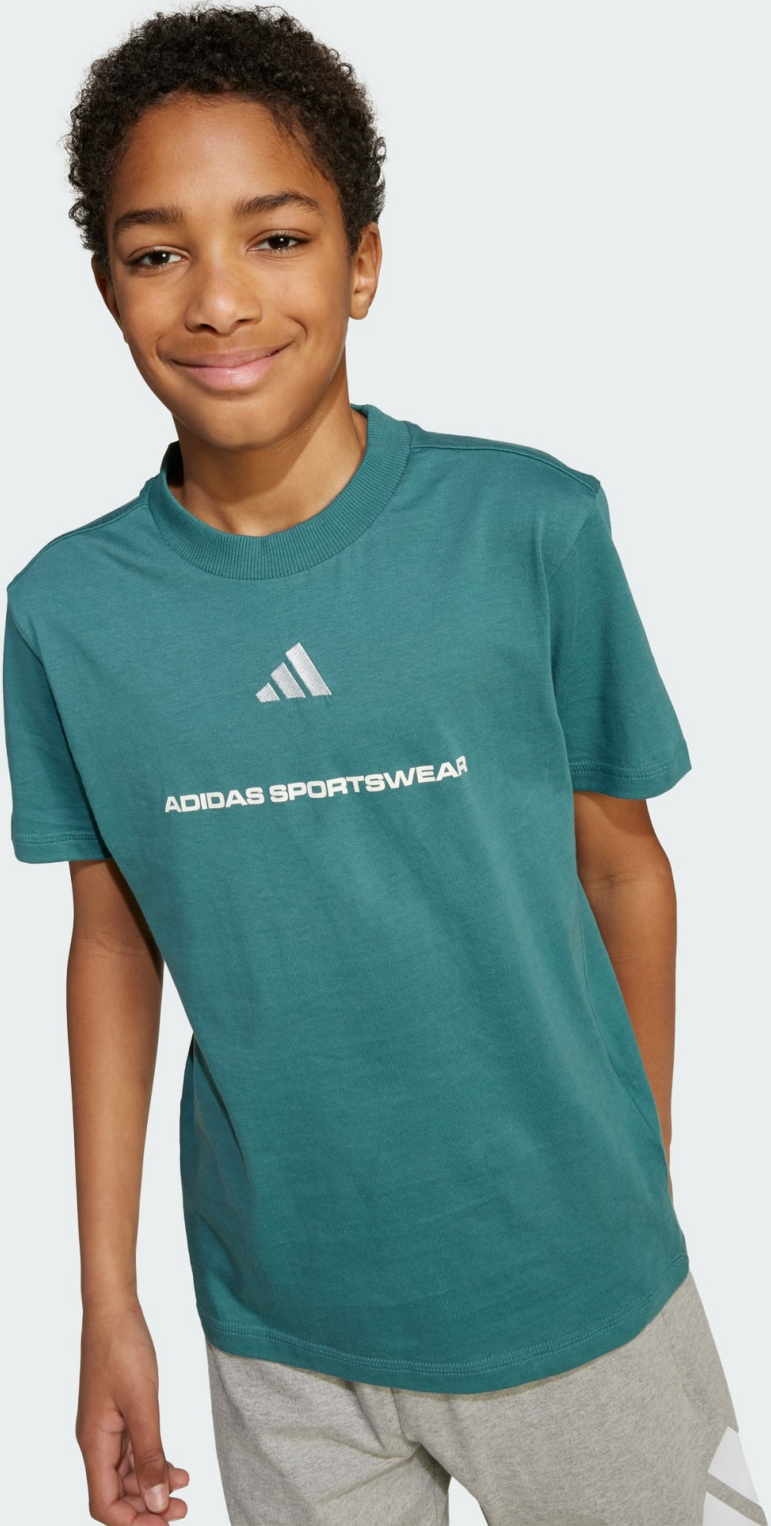 ADIDAS, Adidas Adidas Slogan Single Jersey T-shirt