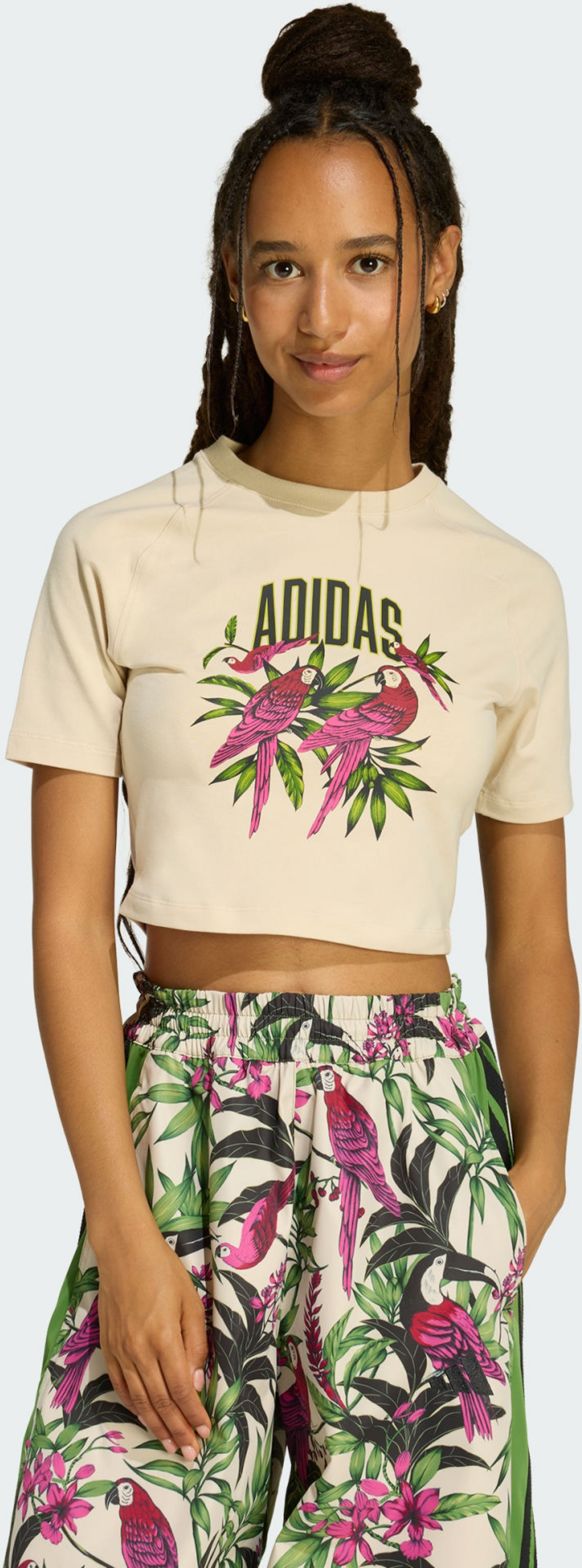 ADIDAS, Adidas Adidas X Farm Rio Graphic T-shirt I Crop-modell