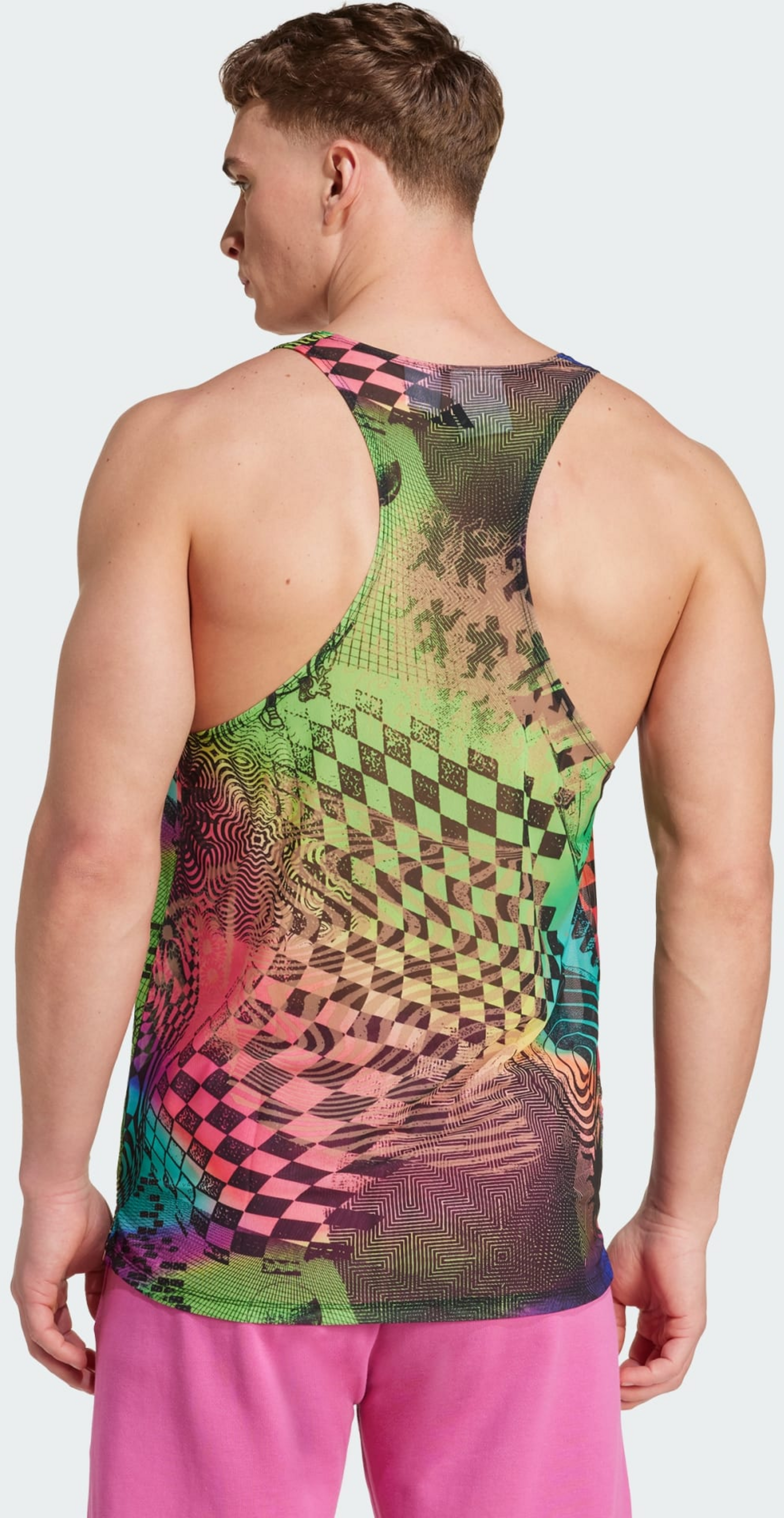 ADIDAS, Adidas Adidas X Jeremy Scott Linne Med Heltäckande Tryck