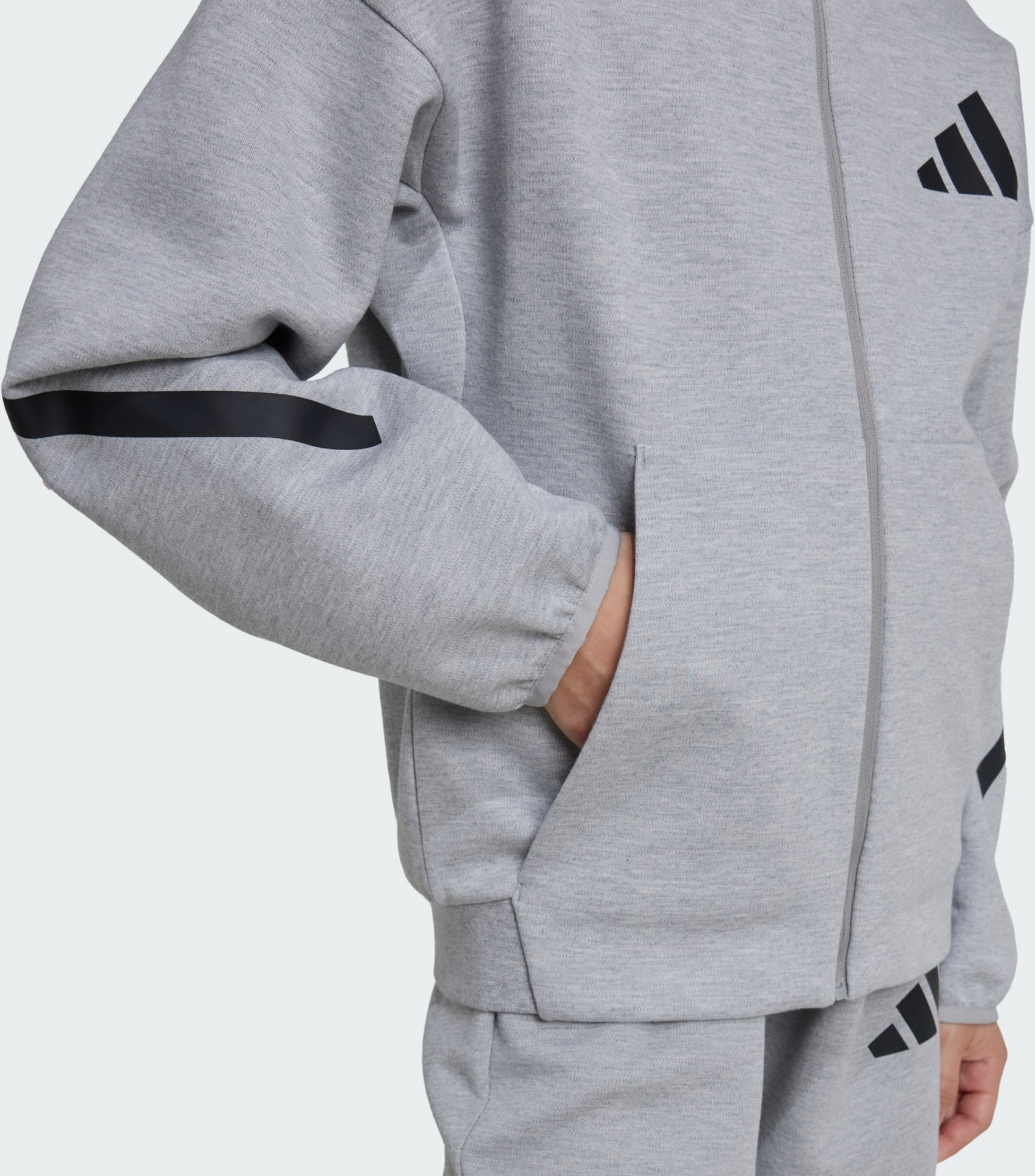 ADIDAS, Adidas Adidas Z.n.e. Full-zip Hooded Träningsjacka