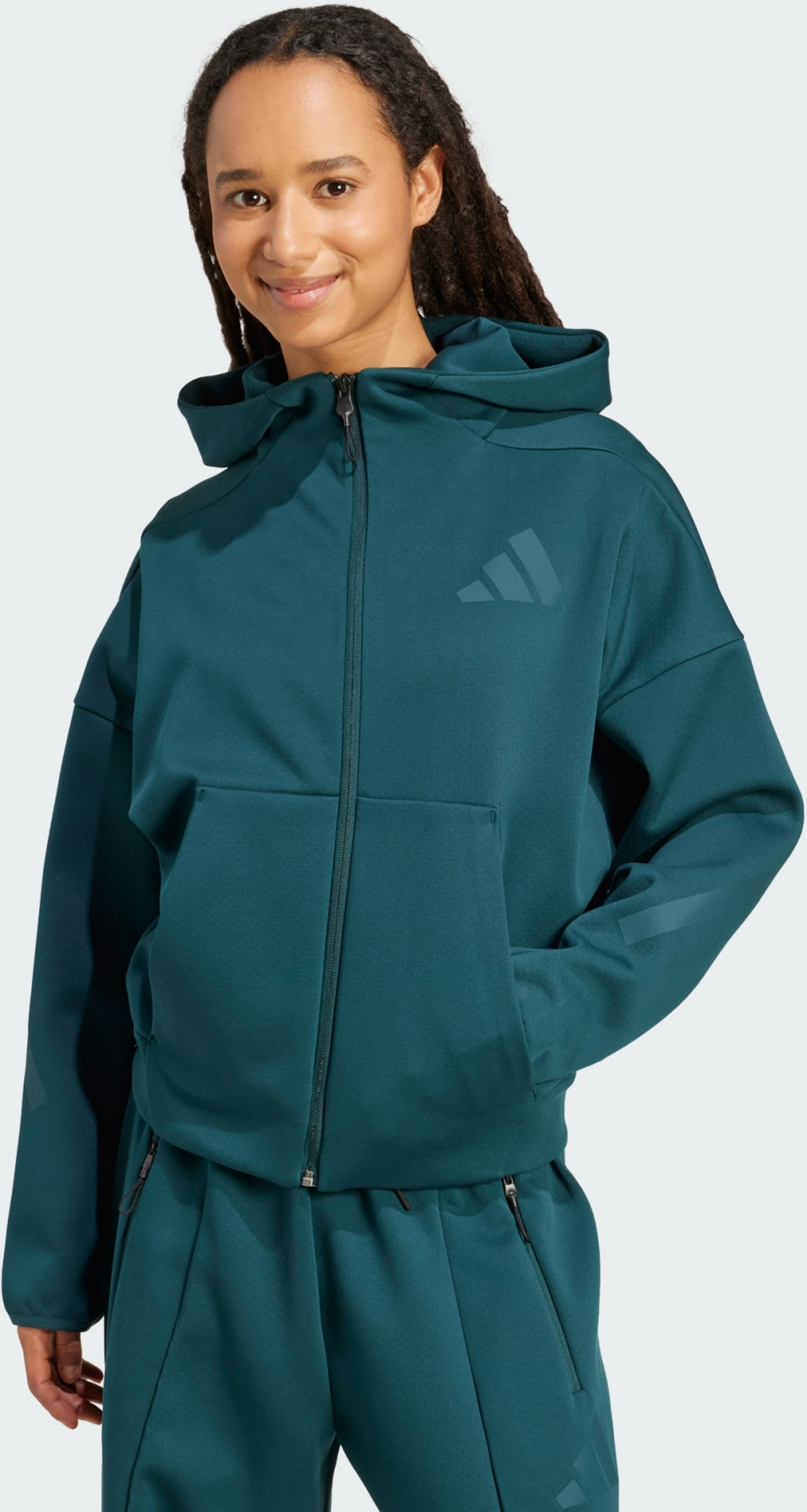 ADIDAS, Adidas Adidas Z.n.e. Full-zip Hoodie
