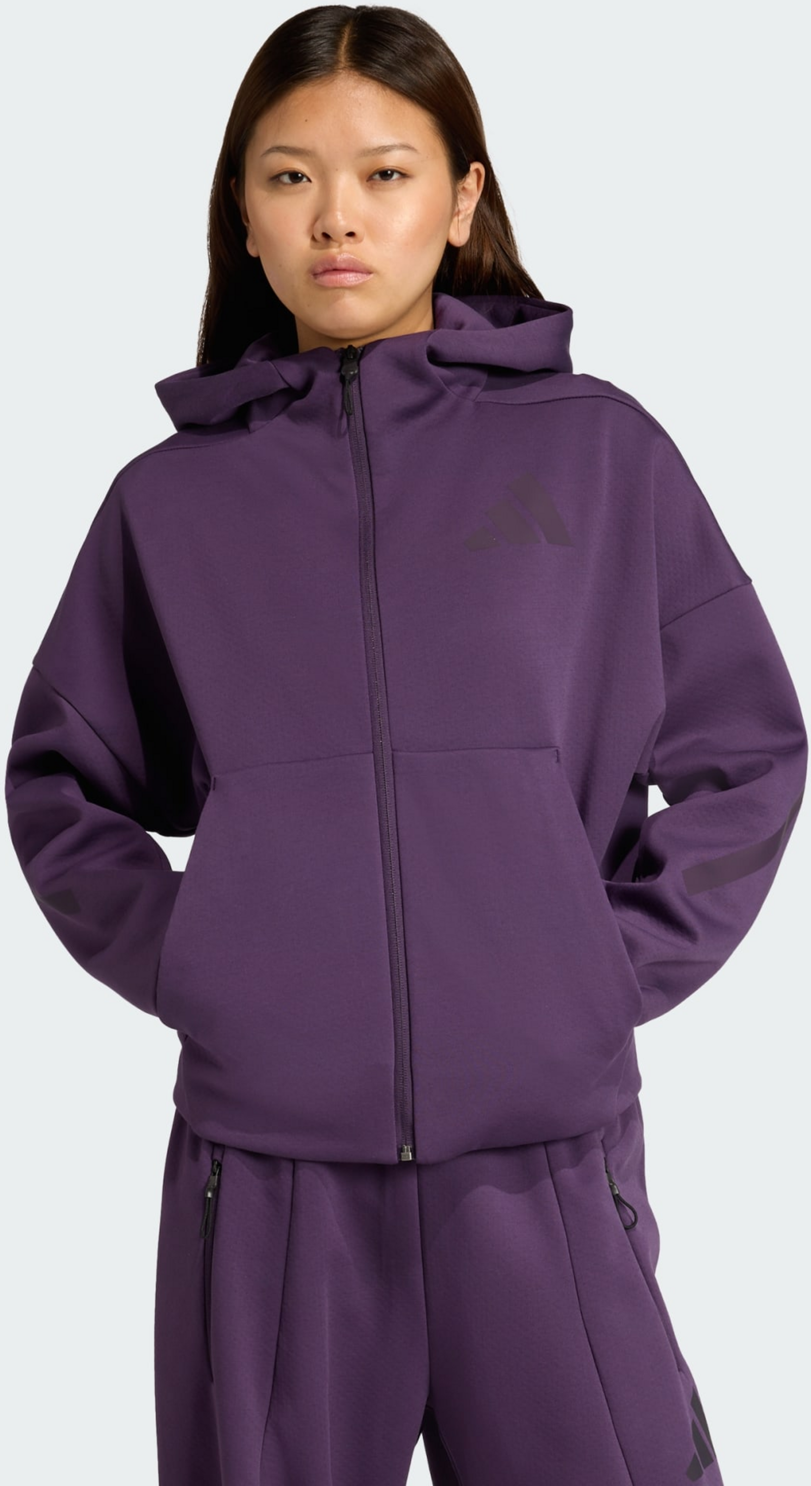 ADIDAS, Adidas Adidas Z.n.e. Full-zip Hoodie