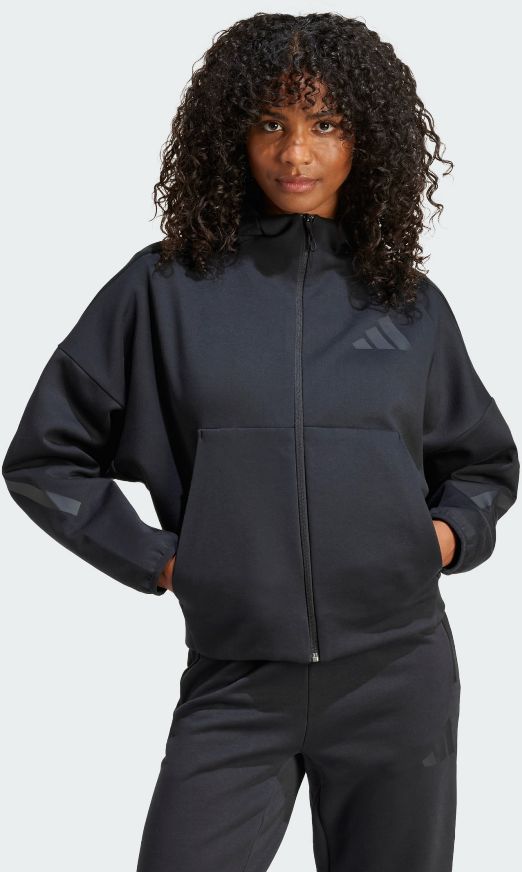 ADIDAS, Adidas Adidas Z.n.e. Full-zip Hoodie