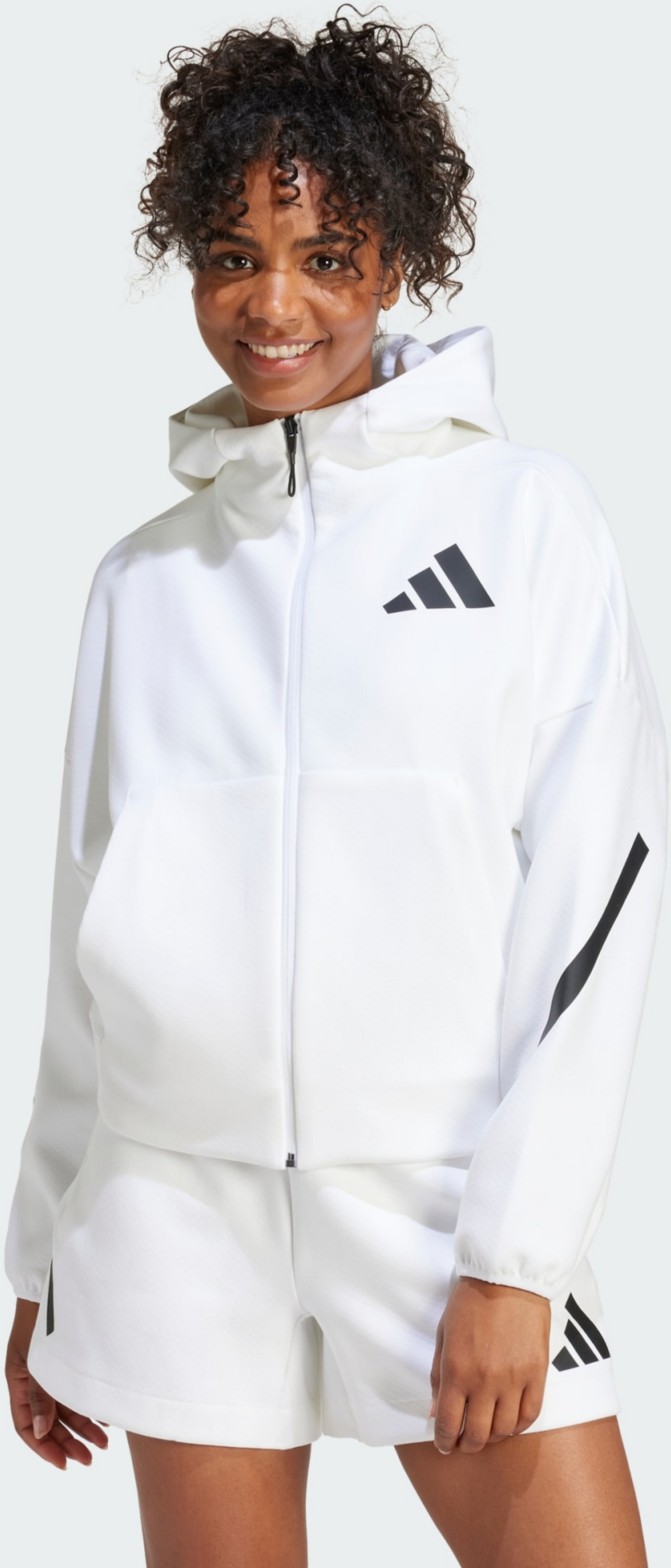 ADIDAS, Adidas Adidas Z.n.e. Full-zip Hoodie