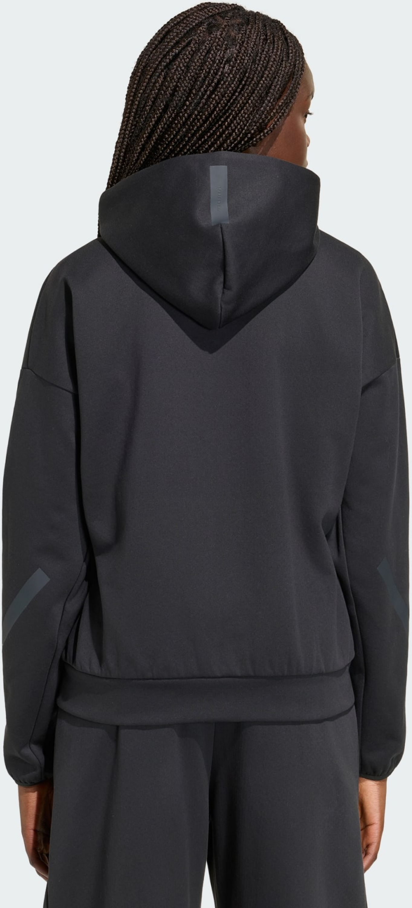 ADIDAS, Adidas Adidas Z.n.e. Hoodie Med Hel Dragkedja